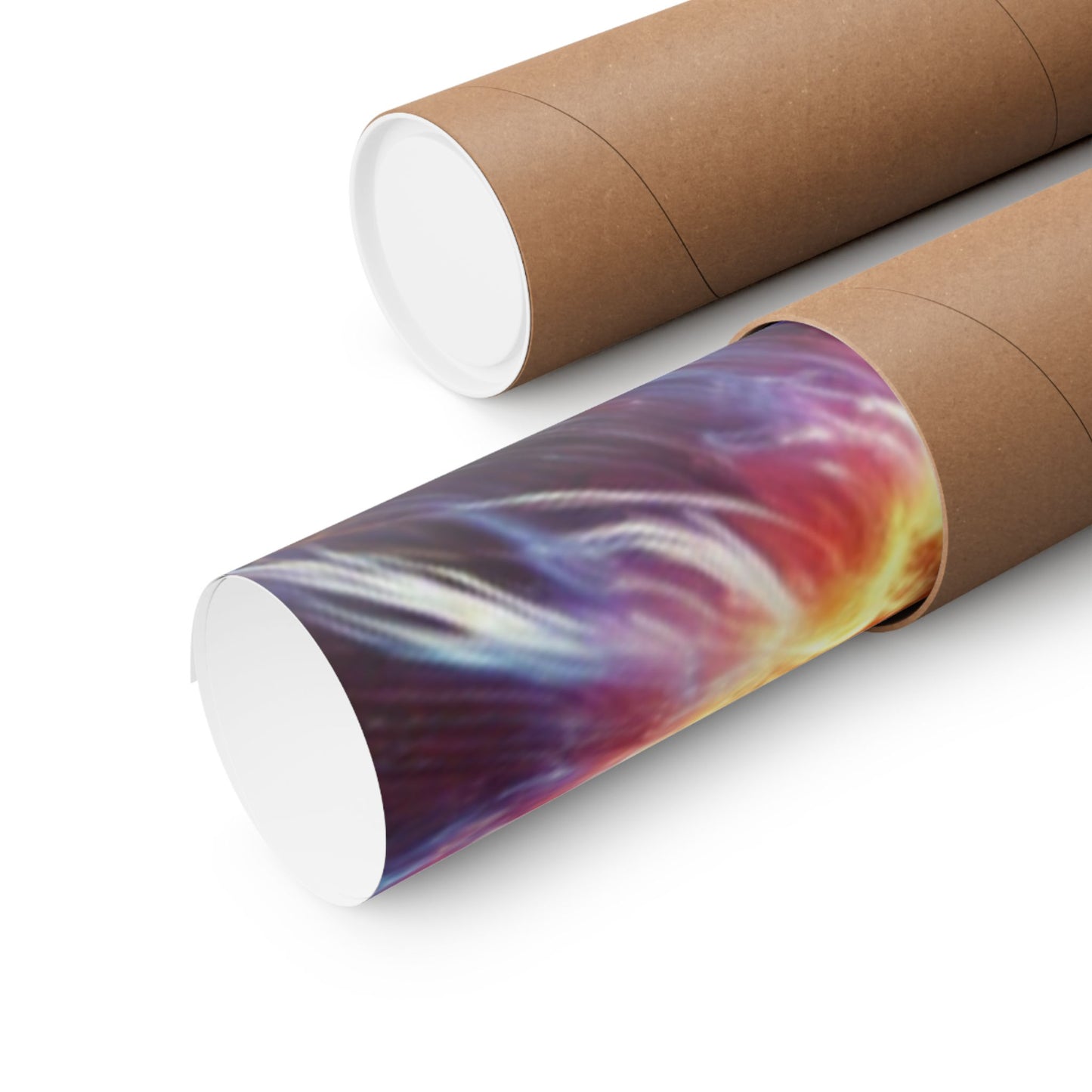 Cosmic Starburst Energy Abstract Space Poster Wall Art Decor