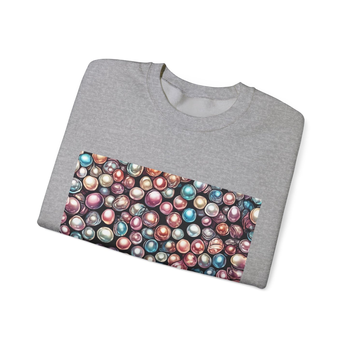 Pearl Bubble Pattern Abstract Gift Art Sweatshirt