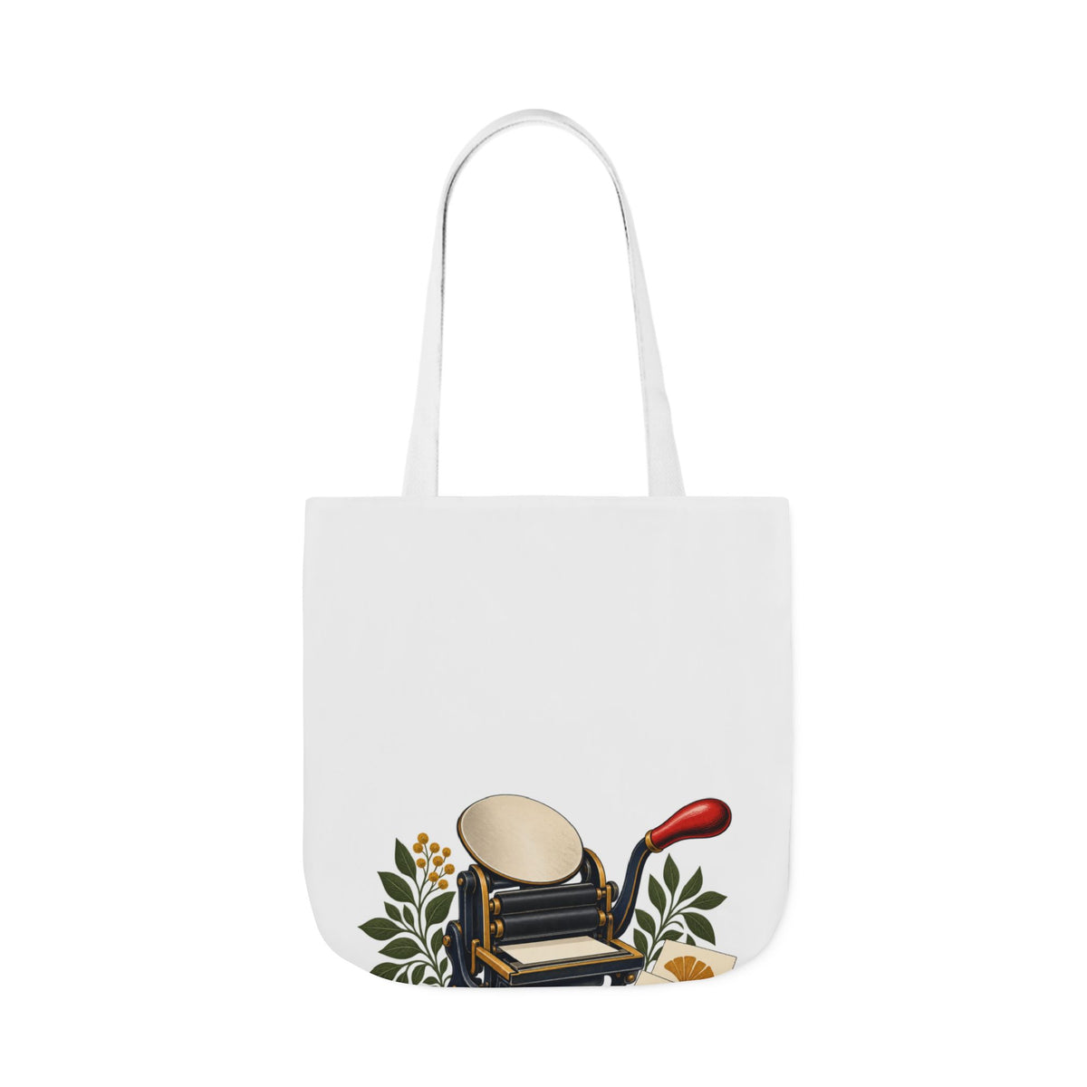 Botanical Letterpress Printshop Tote Bag