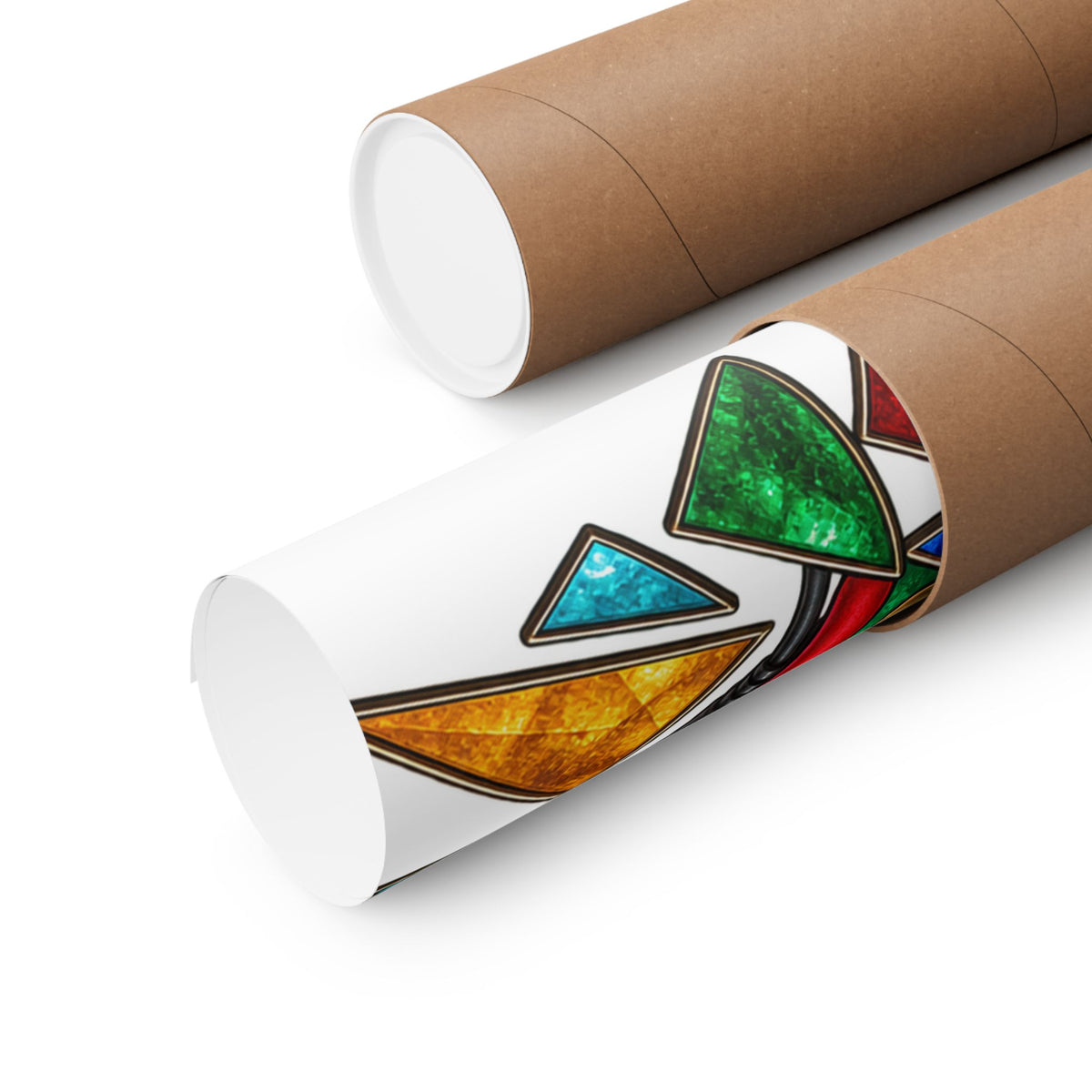 Stained Glass Workshop Tools Poster