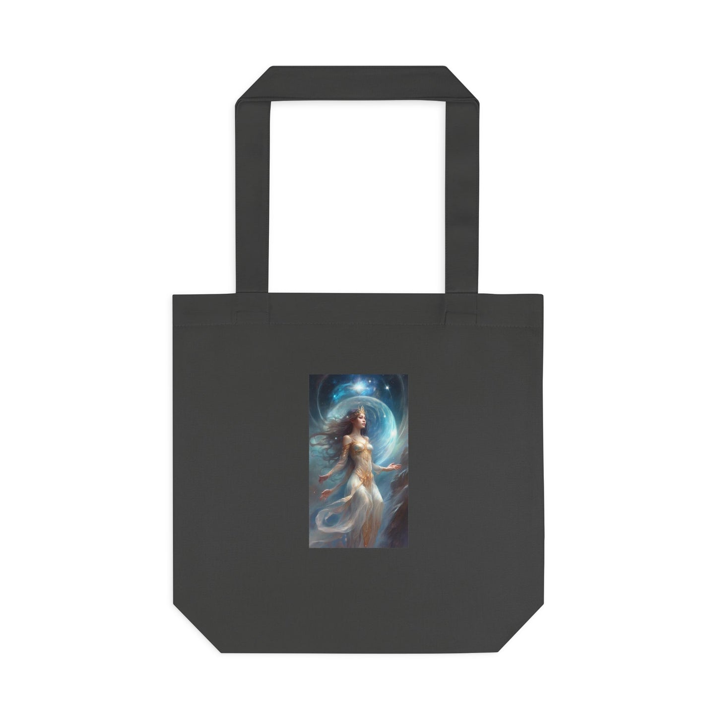 Lunar Celestial Queen Fantasy Portrait Tote Bag