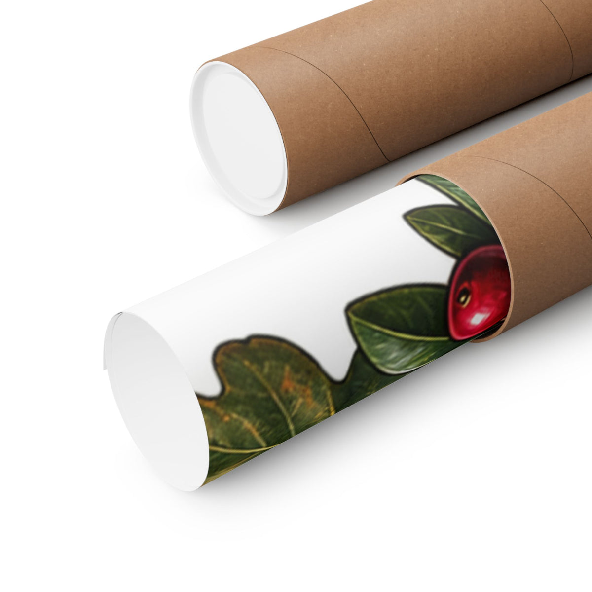 Autumn Oak Lantern and Acorns Poster