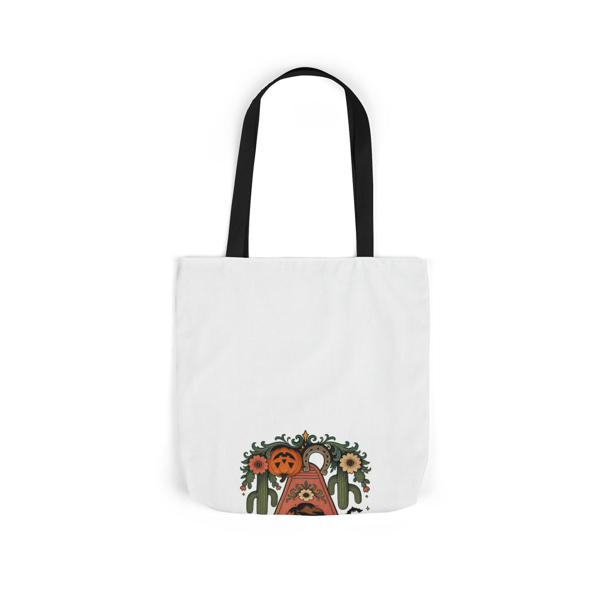 Haunted Desert Keytag Ghost Halloween Tote Bag