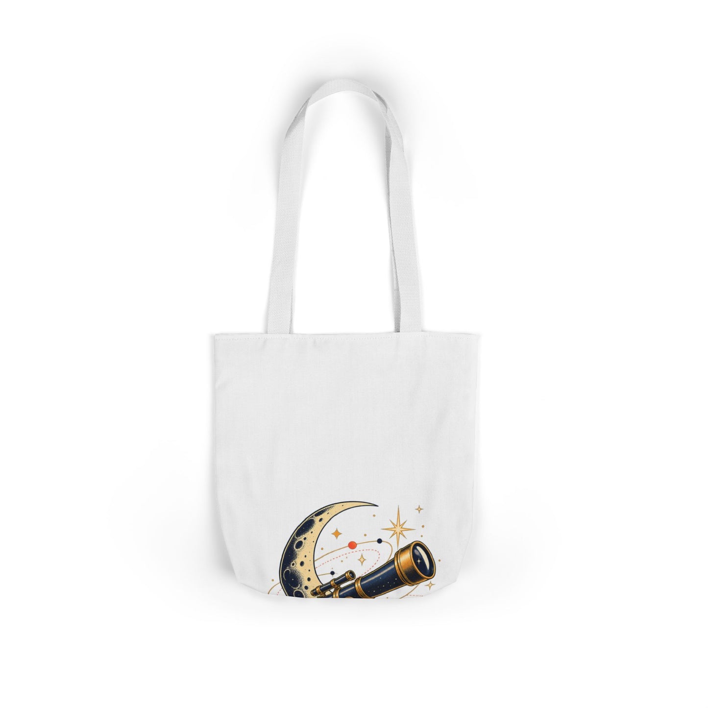 Vintage Telescope Celestial Astronomy Tote Bag