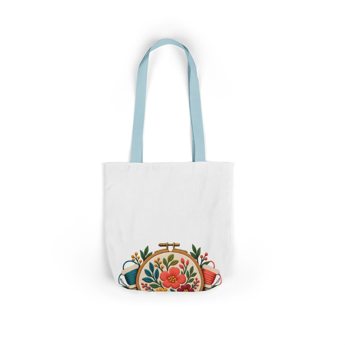 Botanical Embroidery Workshop Tote Bag
