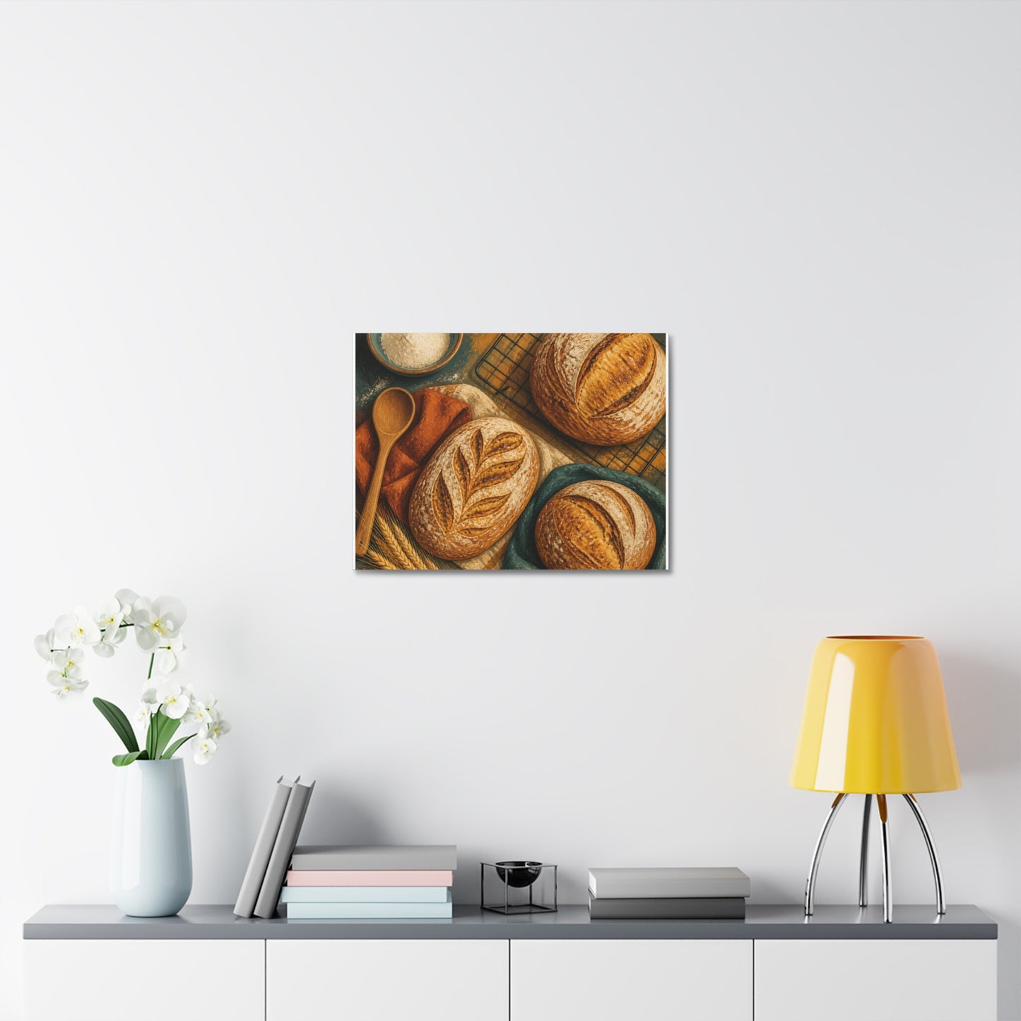 Artisan Bread Baking Still Life Canvas Art