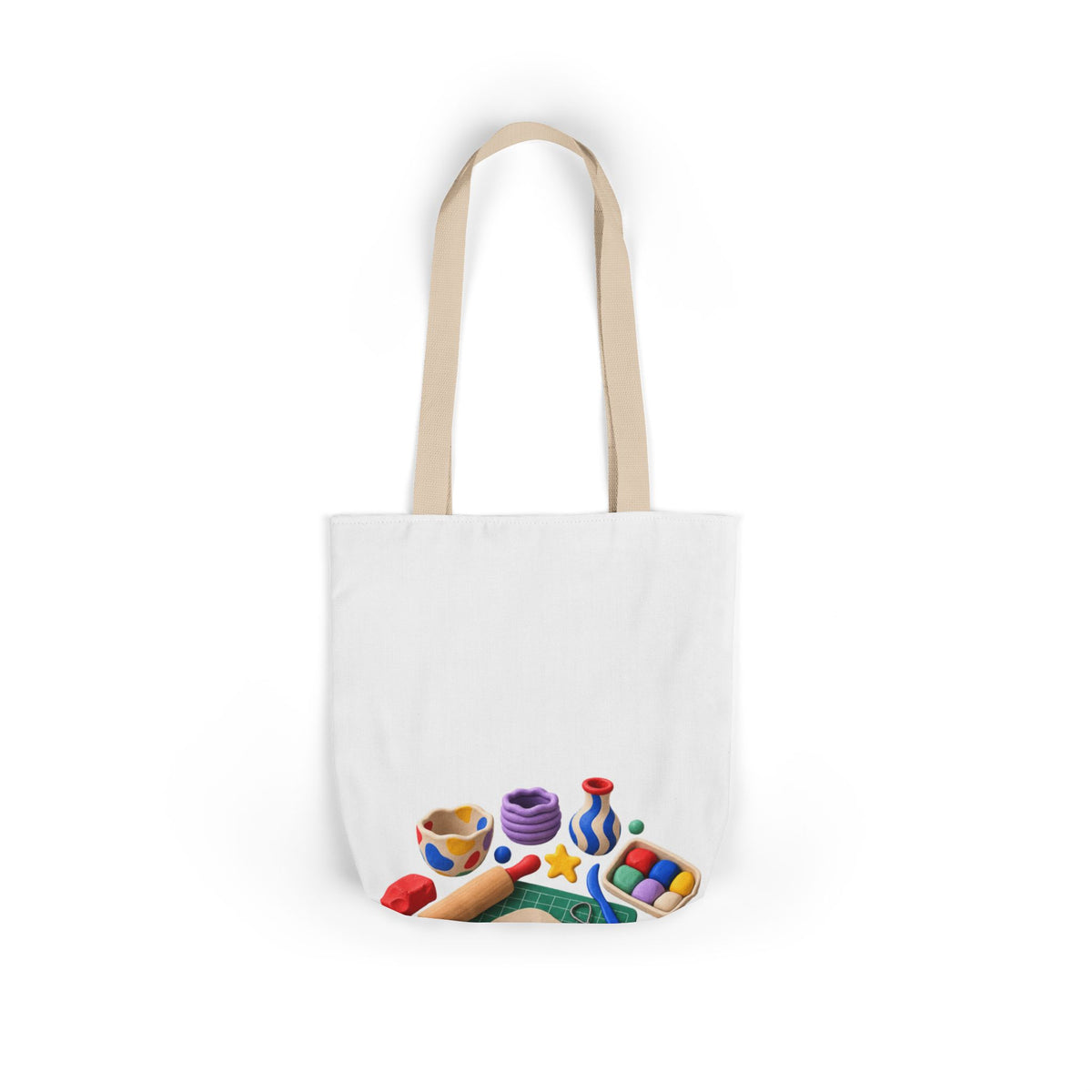 Miniature Clay Sculpting Workshop Tote Bag