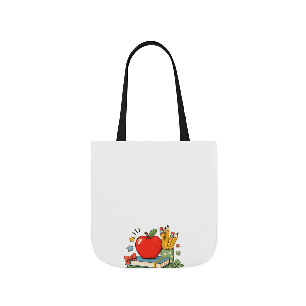 Apple Pencil Desk Stack Back To School Tote Bag