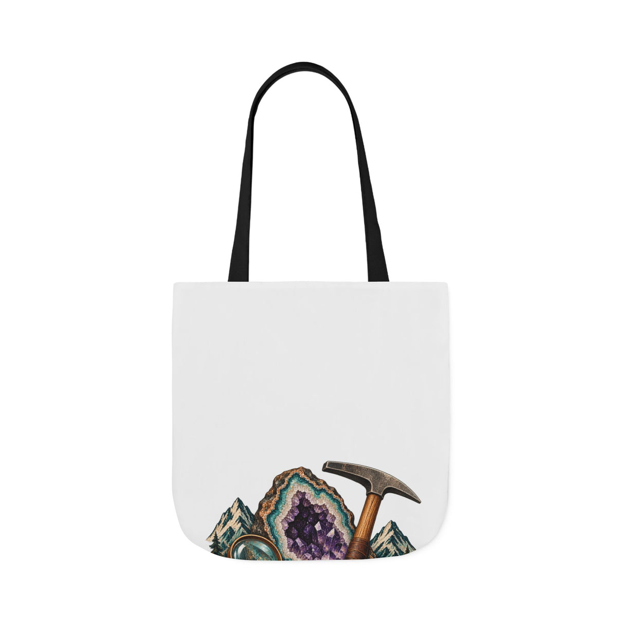 Vintage Geode and Rockhounding Field Kit Tote Bag