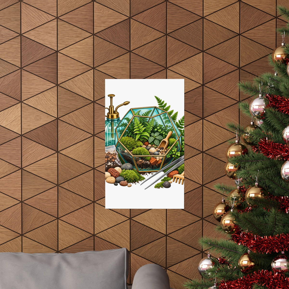 Fern Terrarium Building Workshop Poster