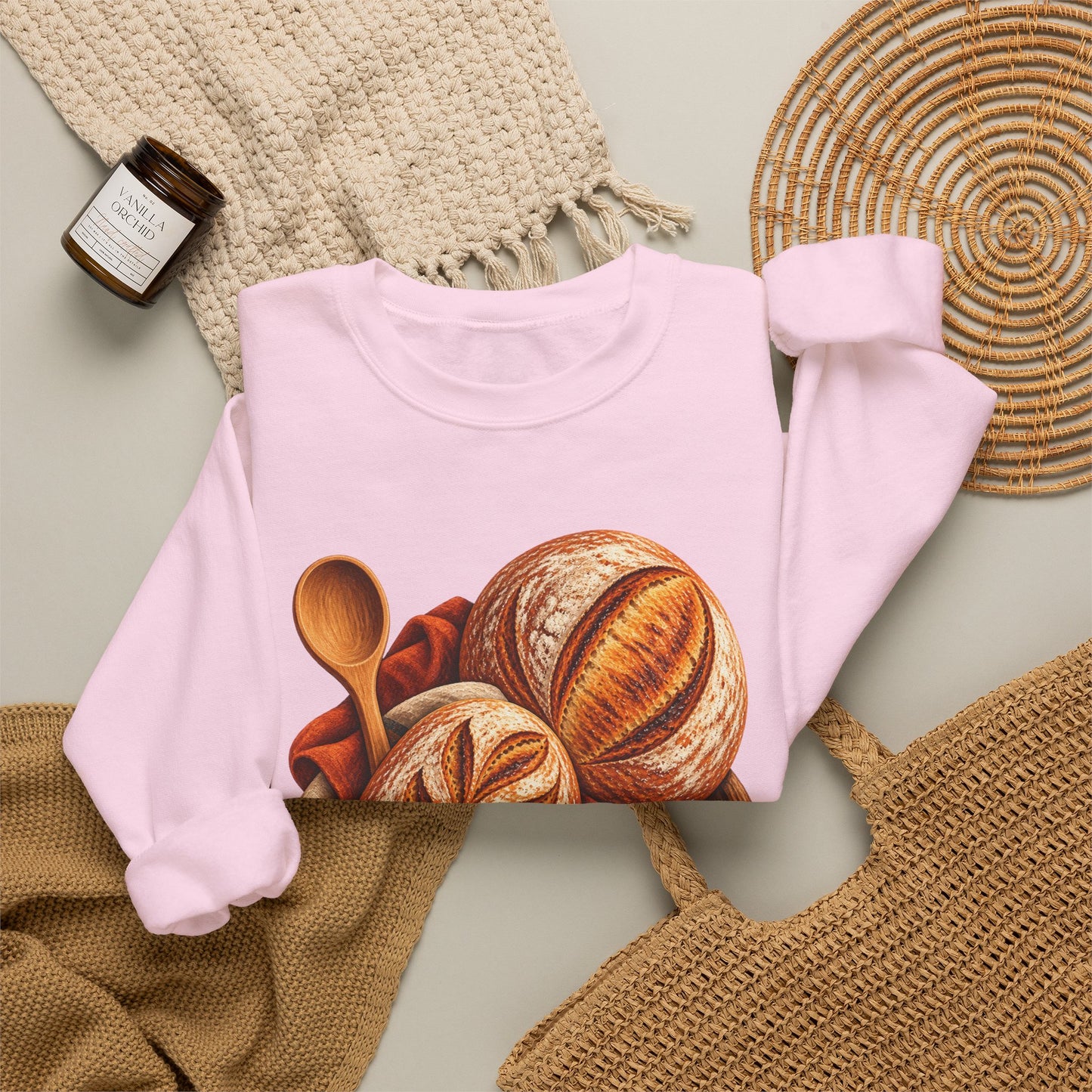 Artisan Bread Baking Emblem Sweatshirt