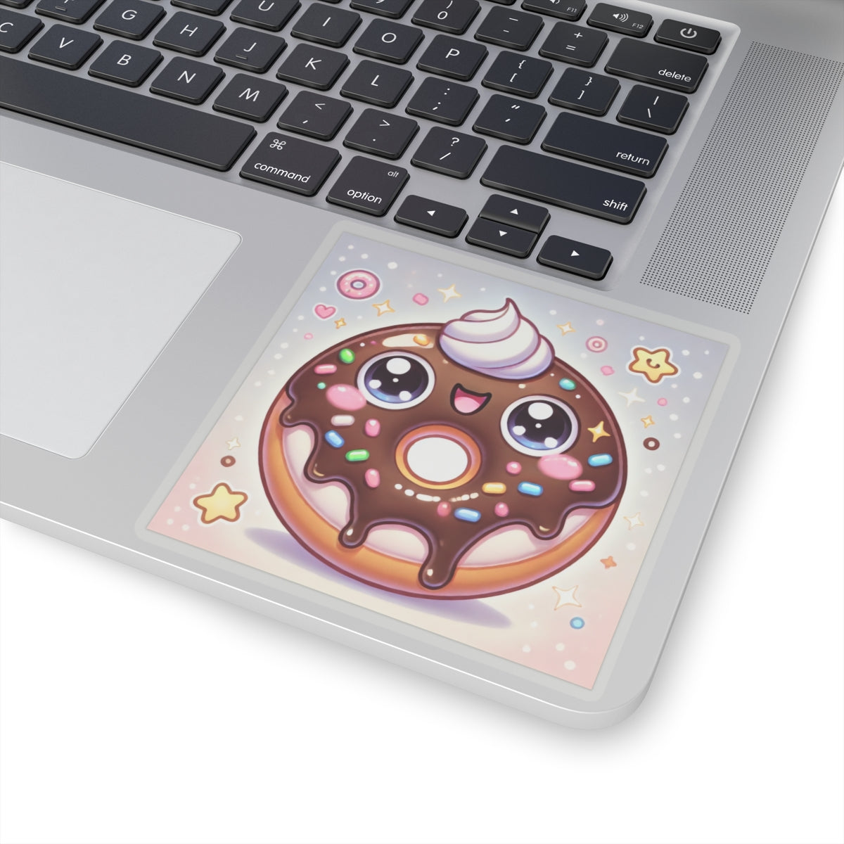 Kawaii Chocolate Donut Cute Dessert Art Sticker