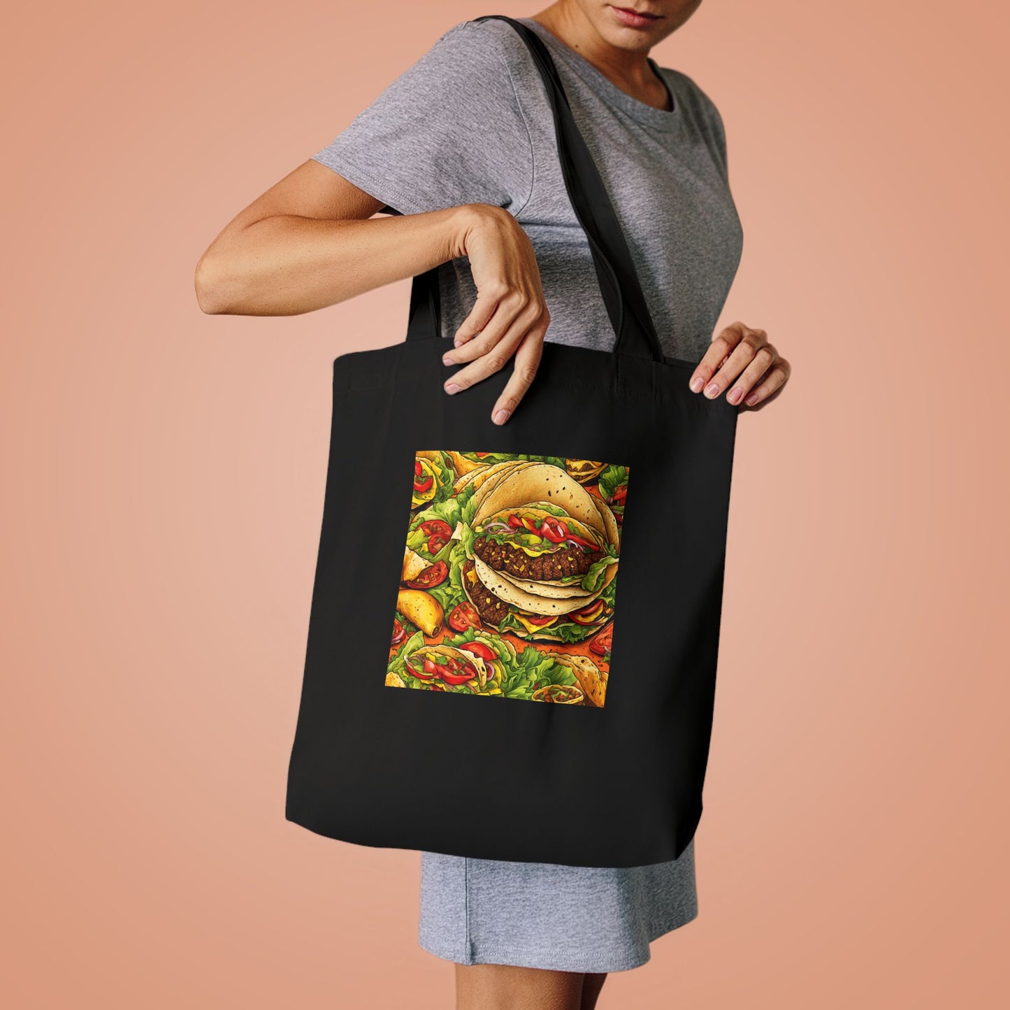 Stacked Taco Fiesta Foodie Gift Art Tote Bag