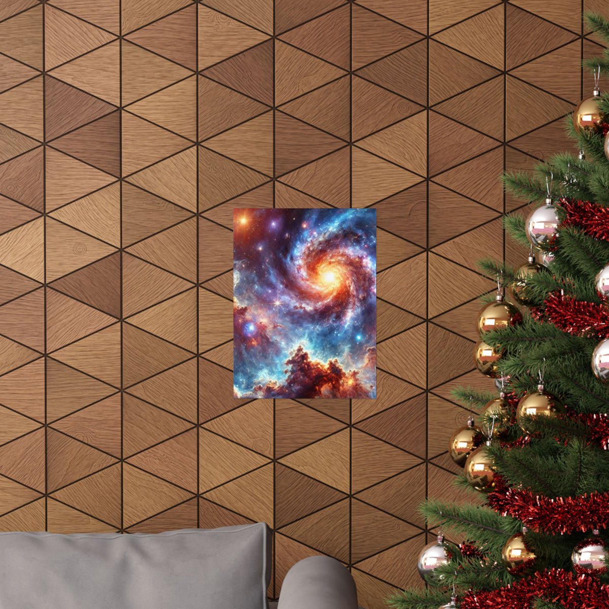 Galaxy Nebula Dreamscape Abstract Space Poster Wall Art Decor