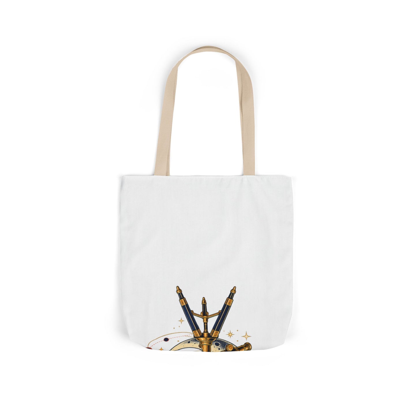 Vintage Telescope Celestial Astronomy Tote Bag