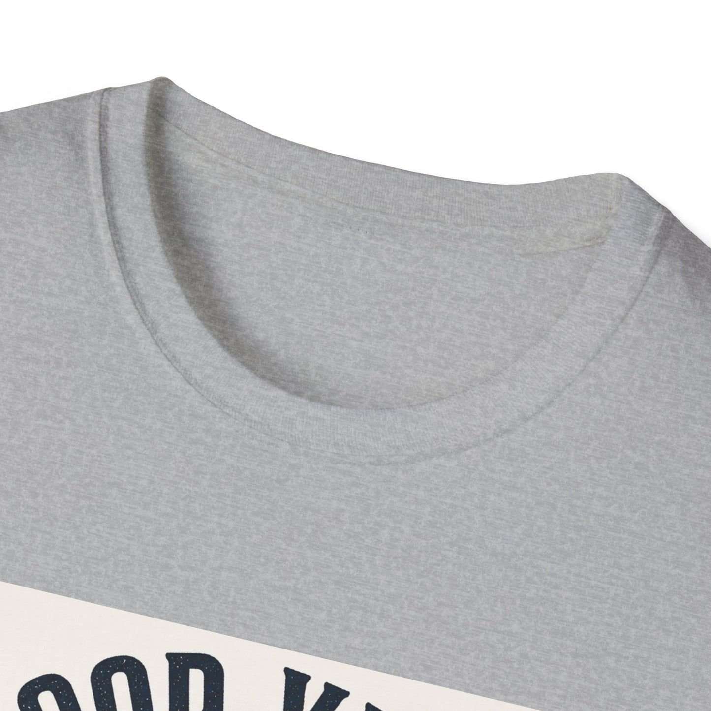 Good Vibes High Tides T-Shirt | Retro Sunset Palm Beach Design