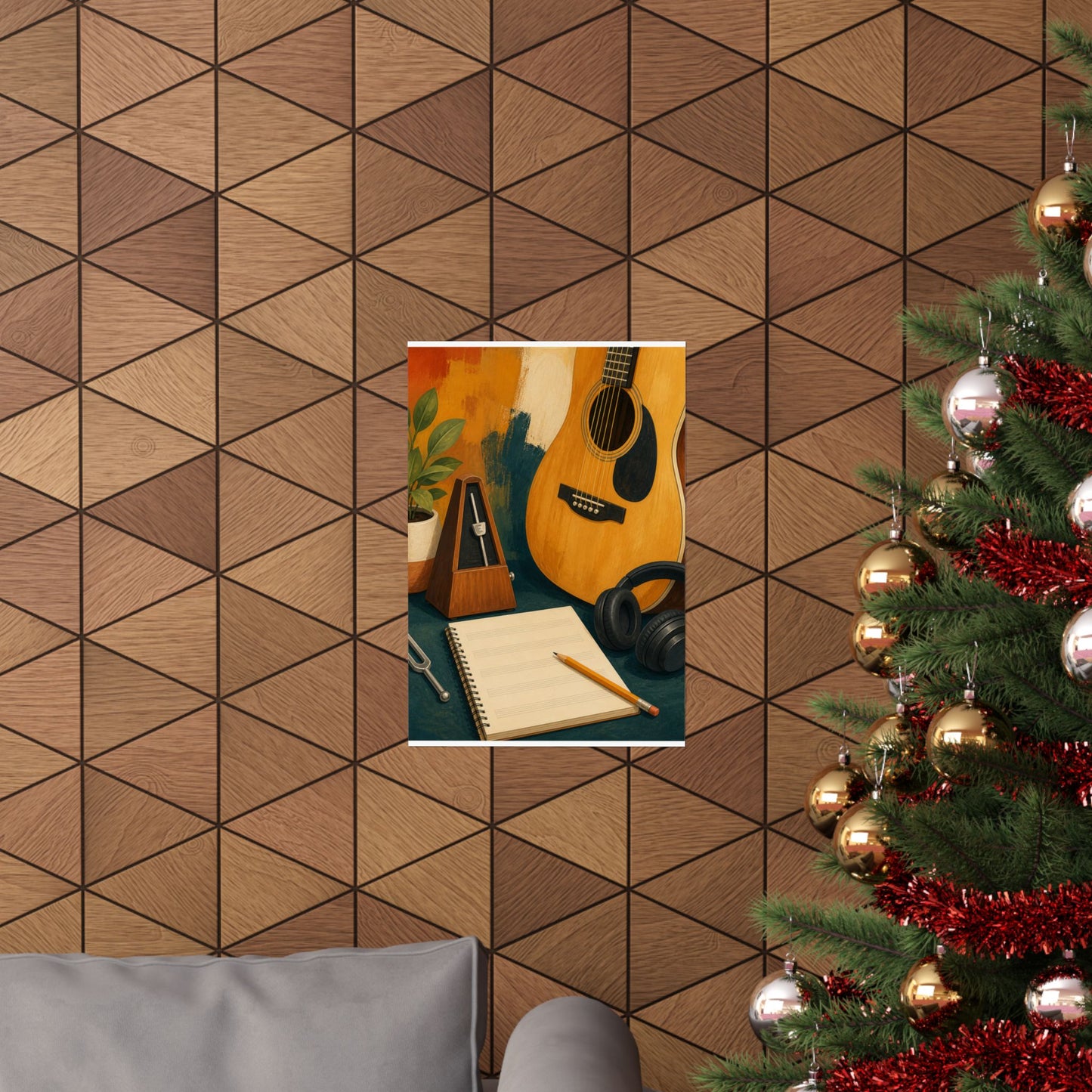 Warm Music Practice Hobby Poster