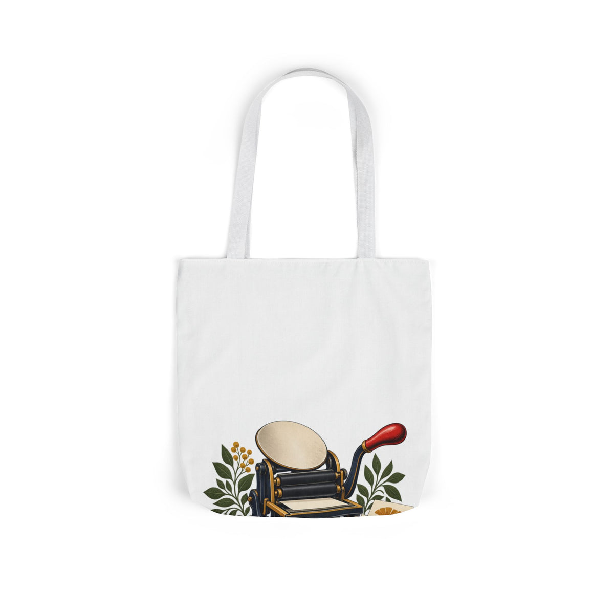 Botanical Letterpress Printshop Tote Bag