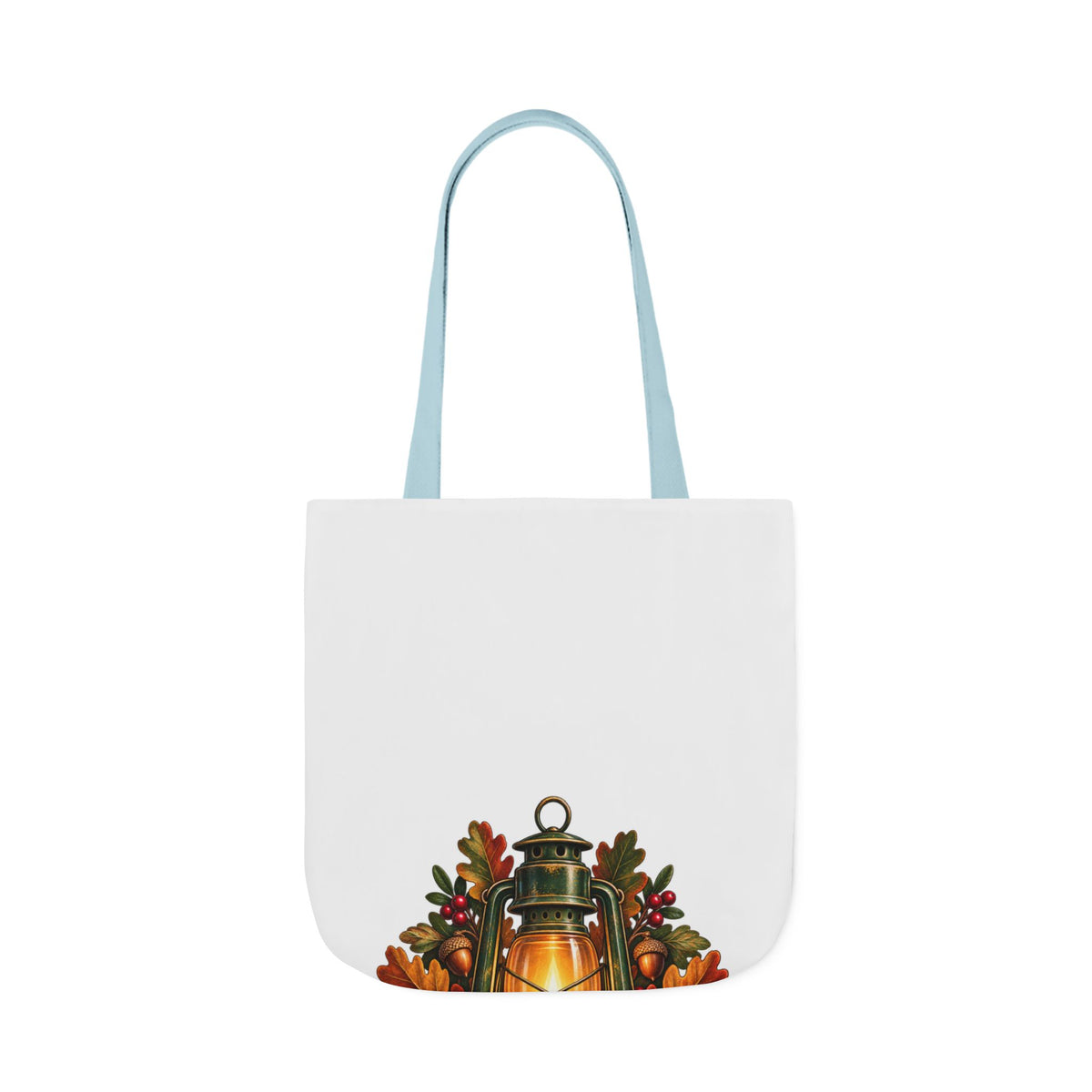 Autumn Oak Lantern and Acorns Tote Bag