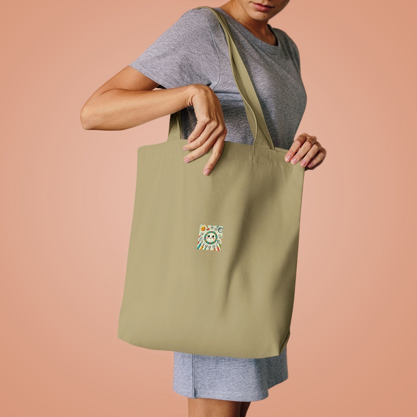 Happy Little Kitchen Club Kawaii Food Lover Market Tote Bag for Bakers