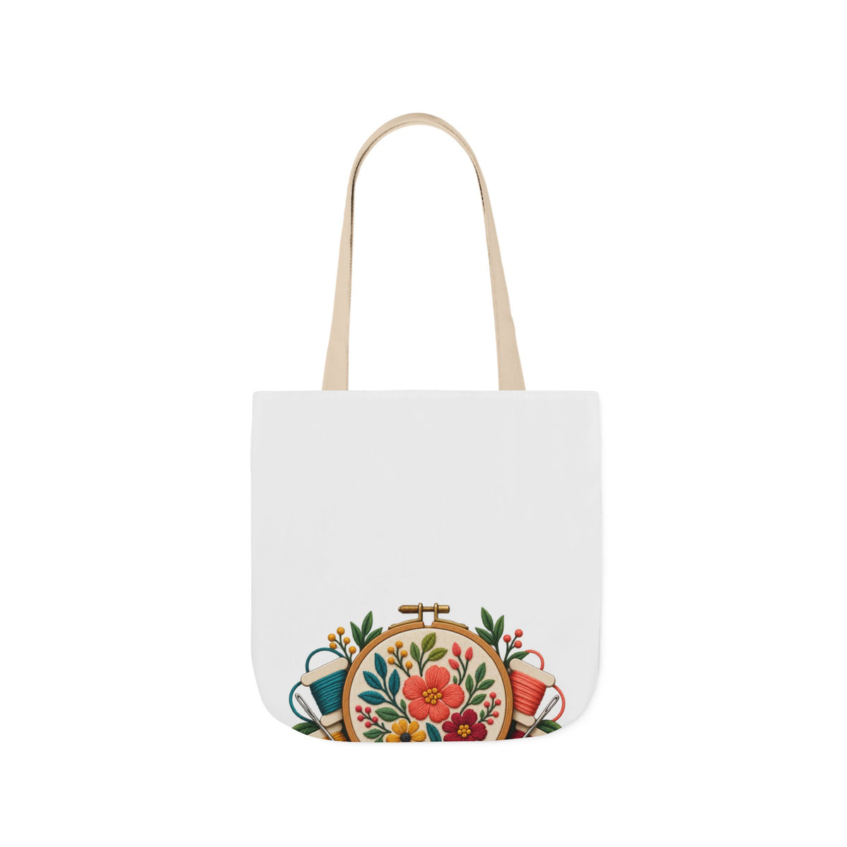 Botanical Embroidery Workshop Tote Bag