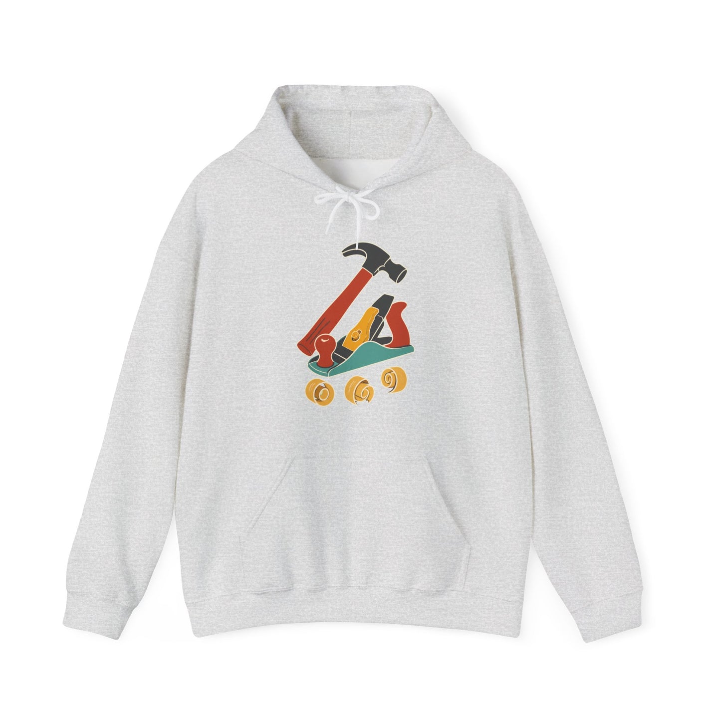 Carpenter Hammer Hand Plane Woodworking Art Hoodie