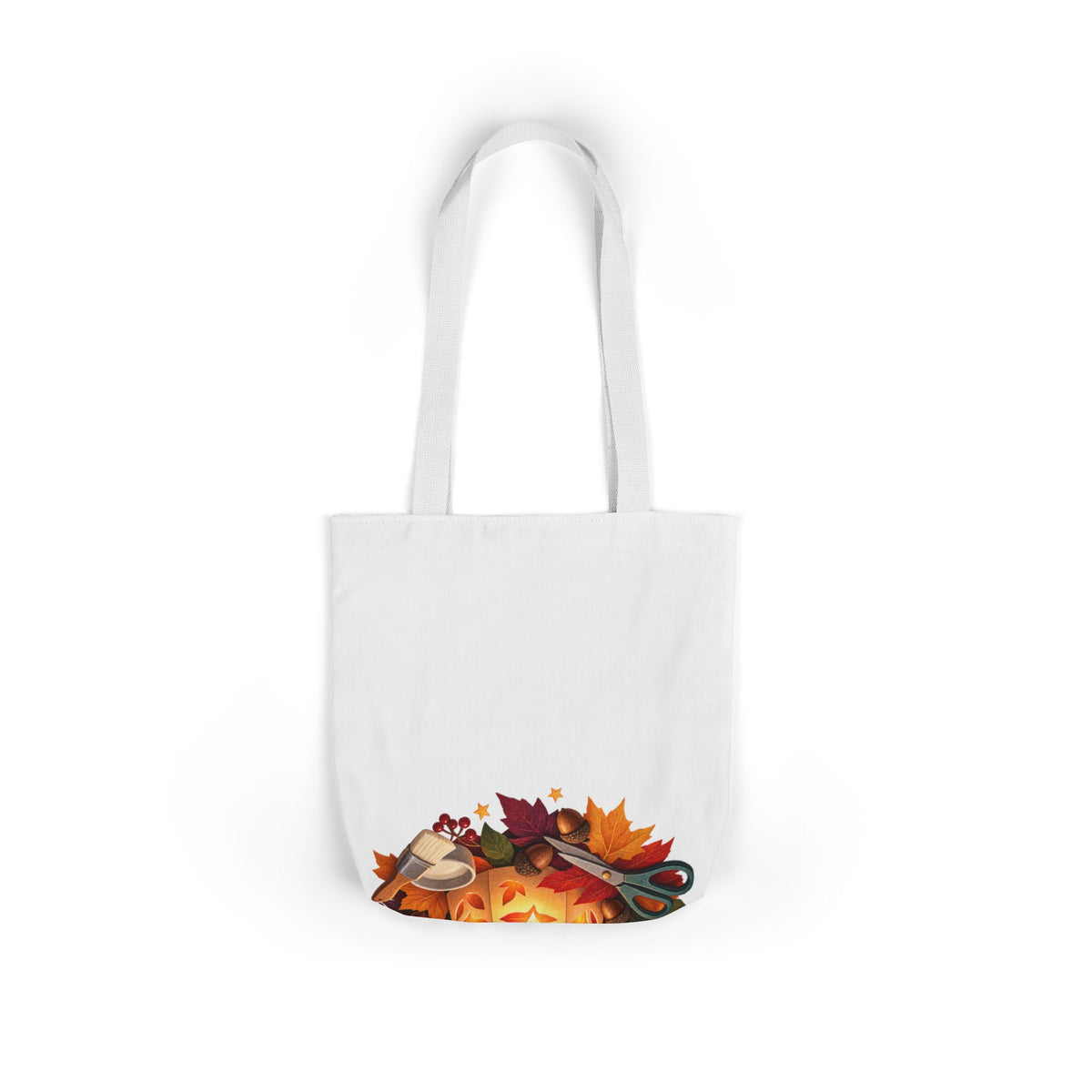 Autumn Lantern Making Workshop Tote Bag