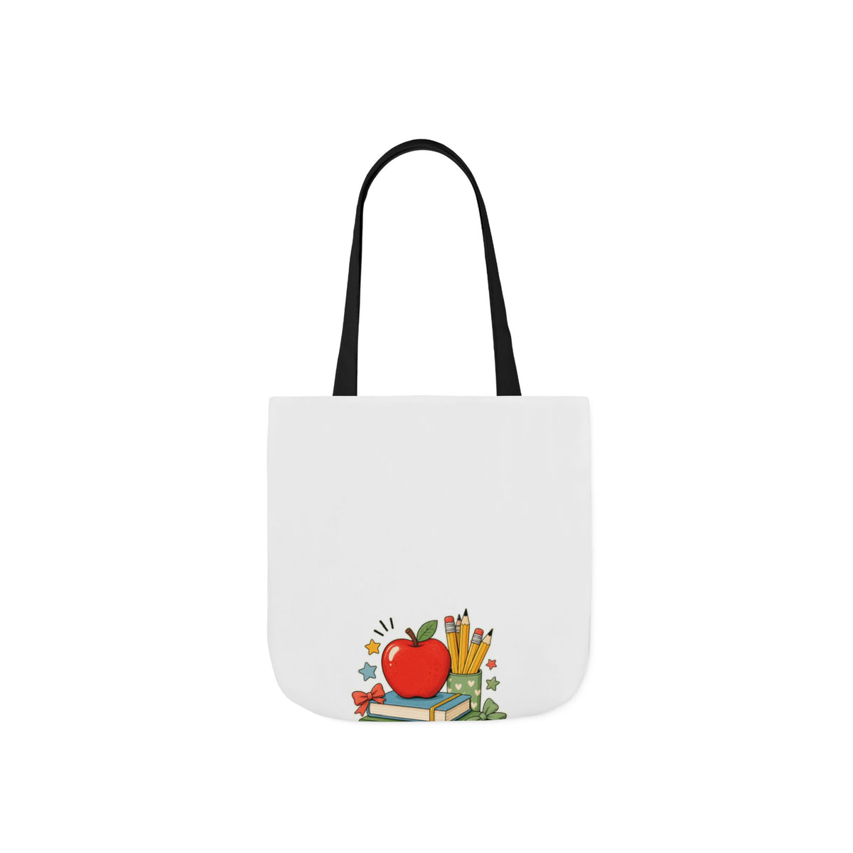 Apple Pencil Desk Stack Back To School Tote Bag