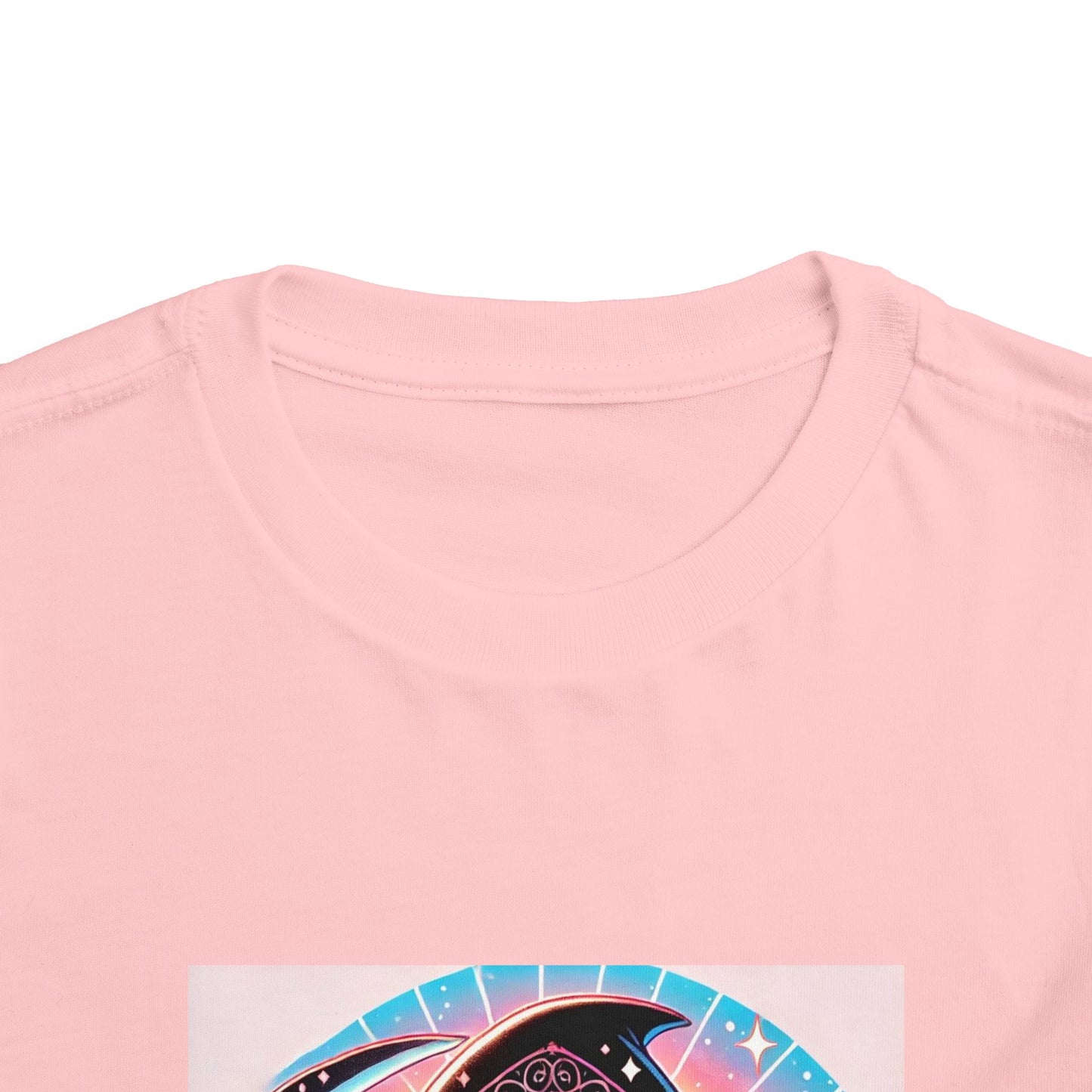 Grim Reaper with Ice Cream Kawaii Anime Toddler Tee - Adorable Short Sleeve Shirt for Kids - Fun & Stylish Gift Idea!