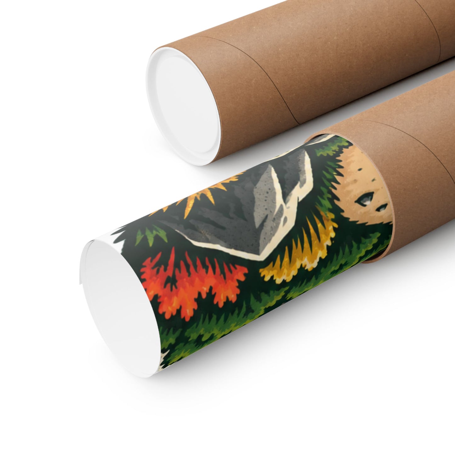 Sunrise Mountain Trail Outdoor Adventure Poster