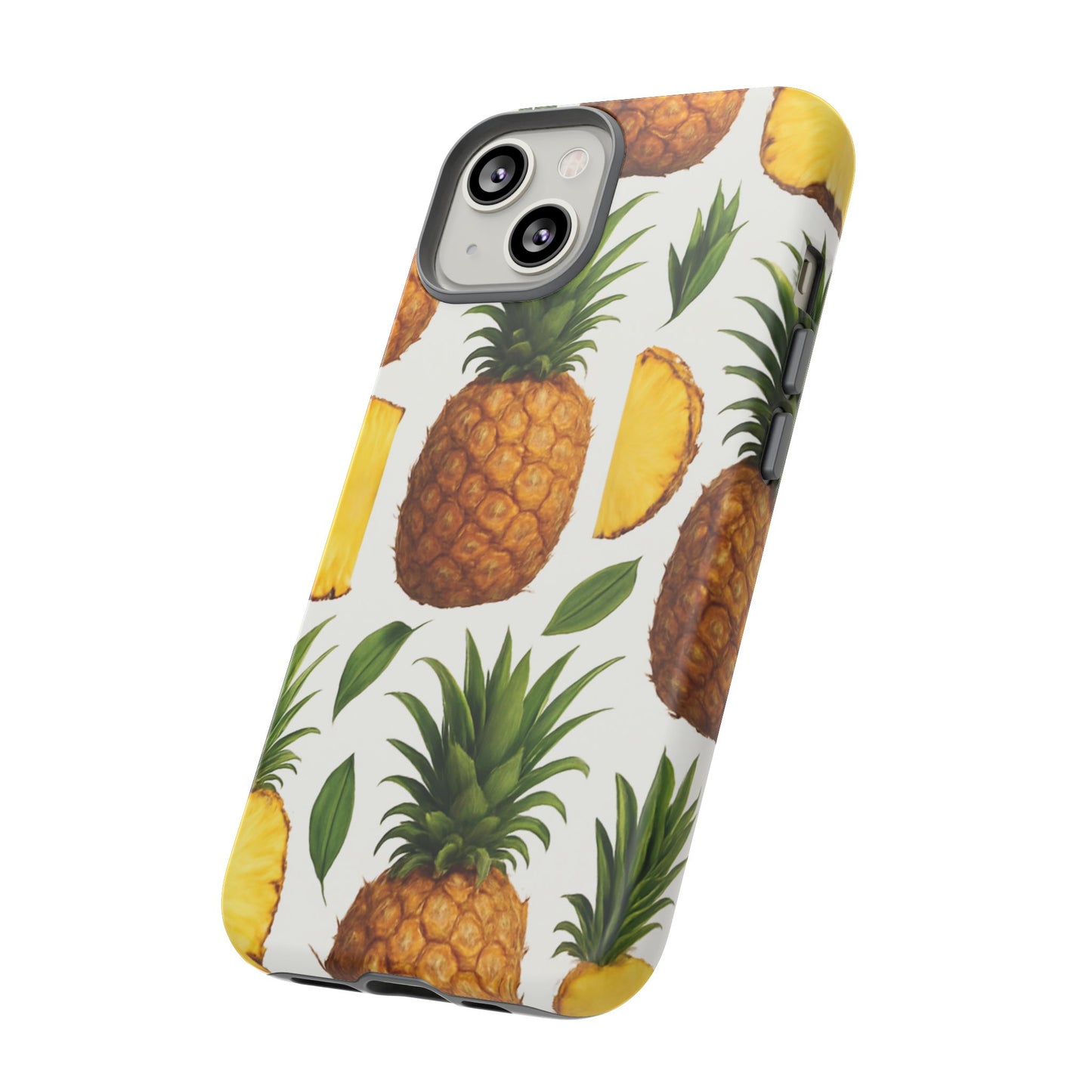 Pineapple Phone Case - Tough Cases, Tropical Phone Cover, Summer Vibe Accessories, Cute Pineapple Design, Fun Gift for Fruit Lovers
