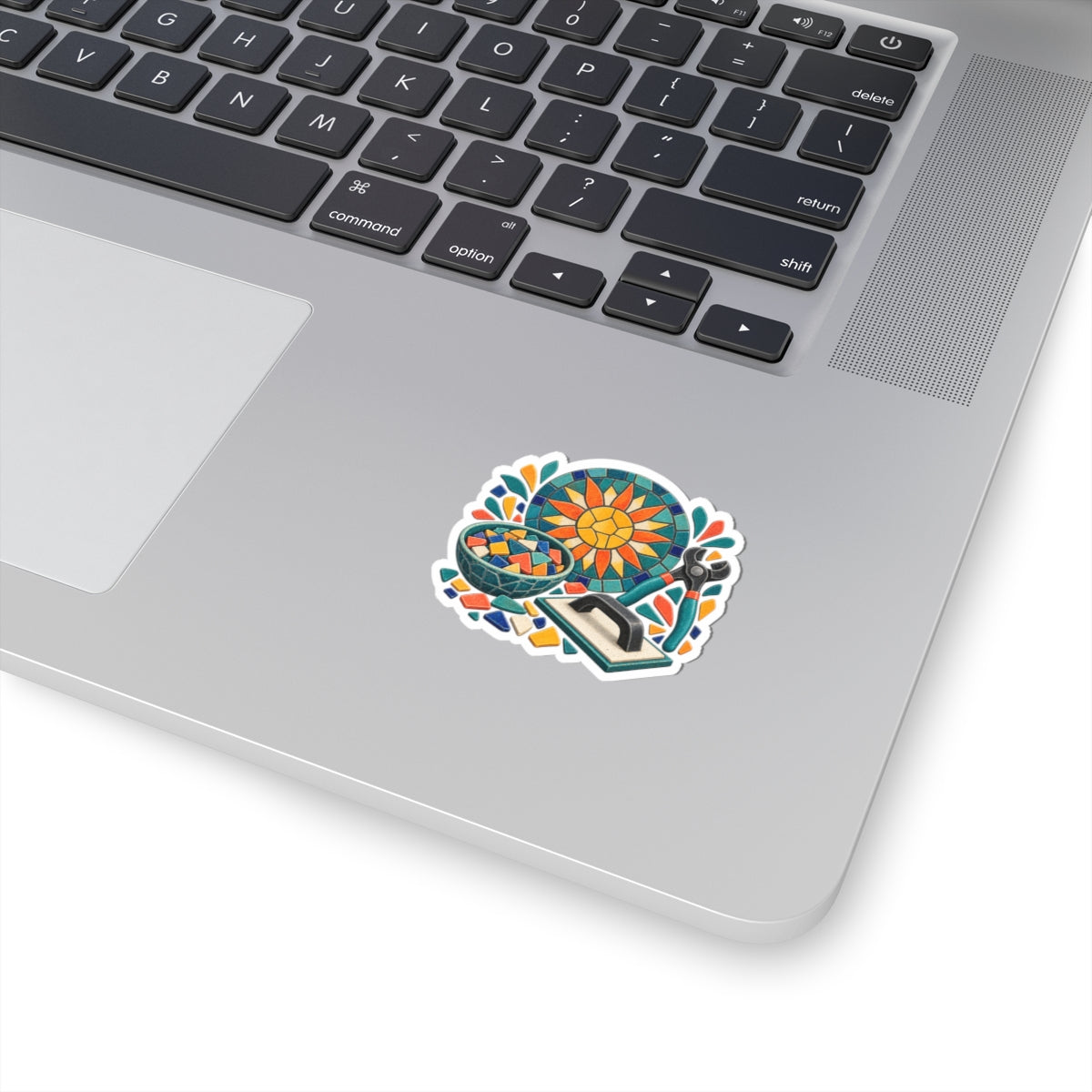 Sunburst Mosaic Making Workshop Sticker