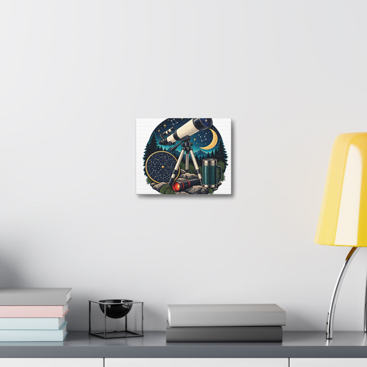 Backyard Stargazing Workshop Canvas