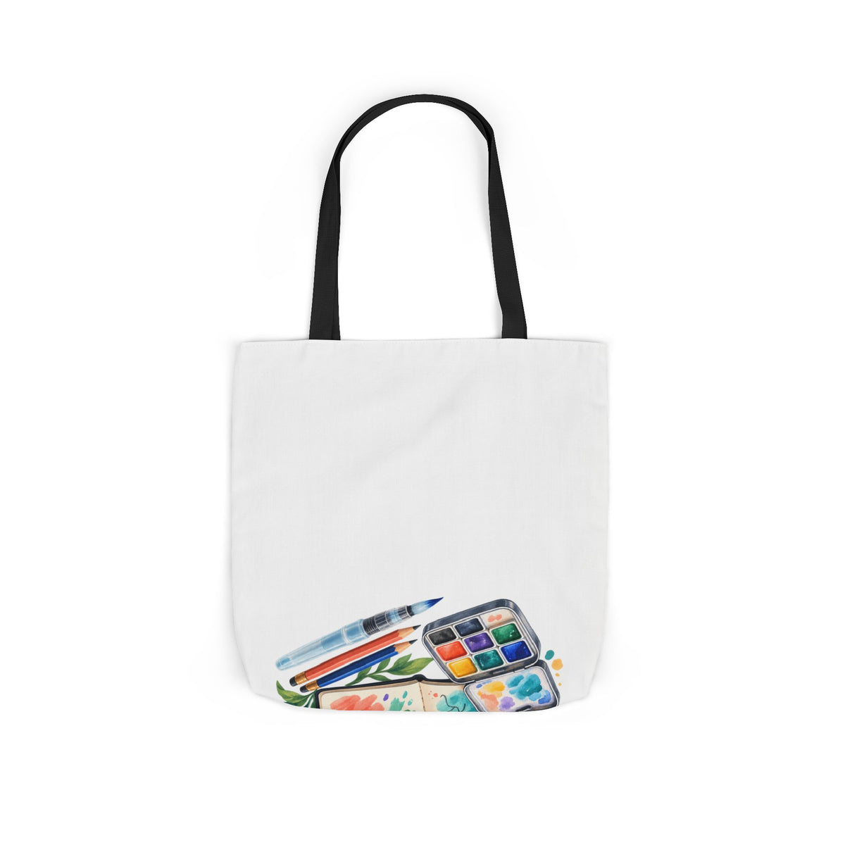 Colorful Urban Sketching Travel Kit Tote Bag