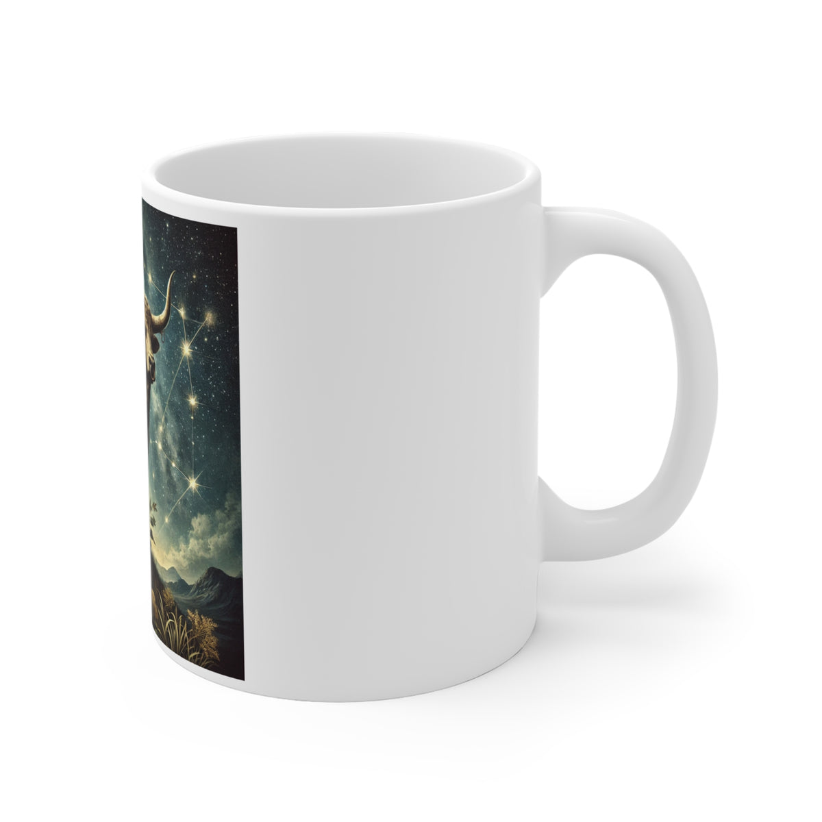 Taurus Bull Constellation Celestial Coffee Mug