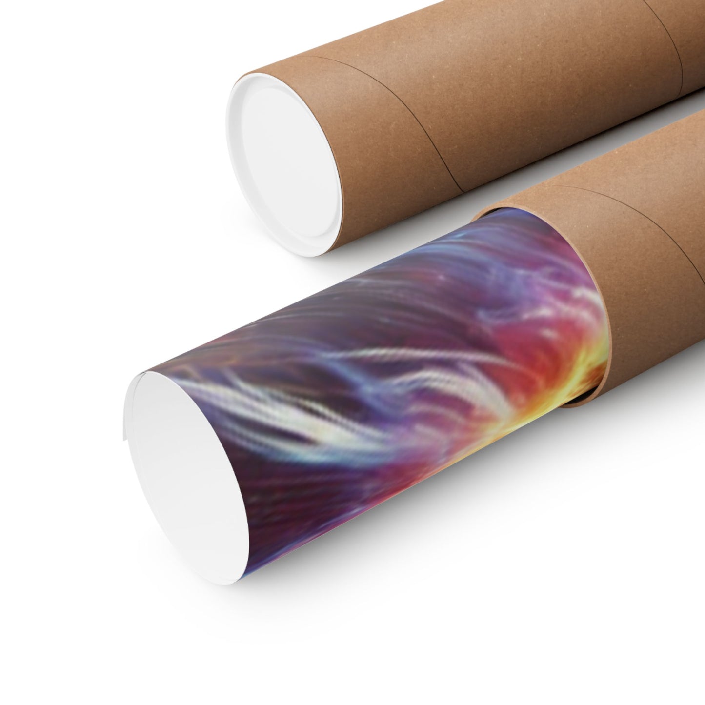 Cosmic Starburst Energy Abstract Space Poster Wall Art Decor