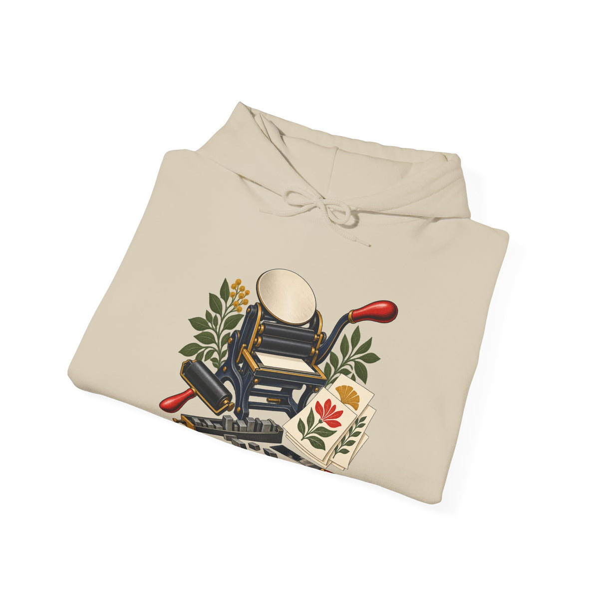 Botanical Letterpress Printshop Hoodie
