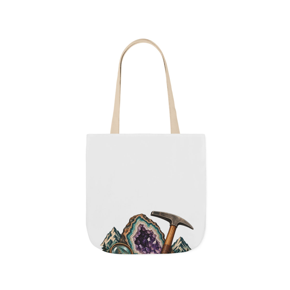 Vintage Geode and Rockhounding Field Kit Tote Bag