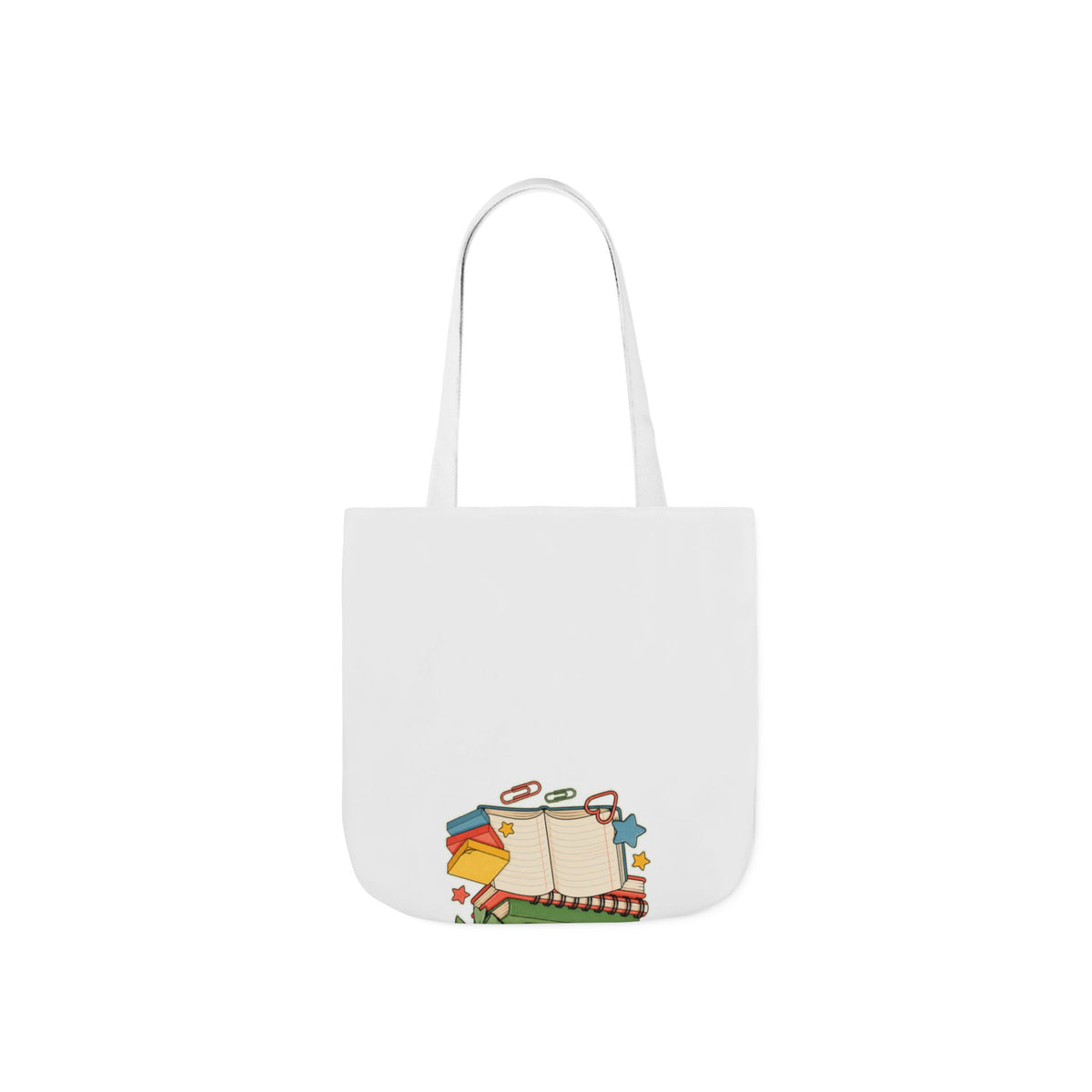 Apple Pencil Desk Stack Back To School Tote Bag