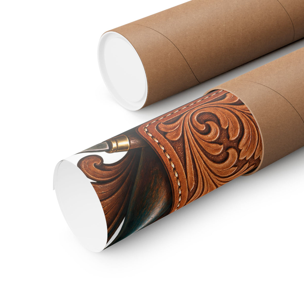 Traditional Leather Tooling Workshop Poster