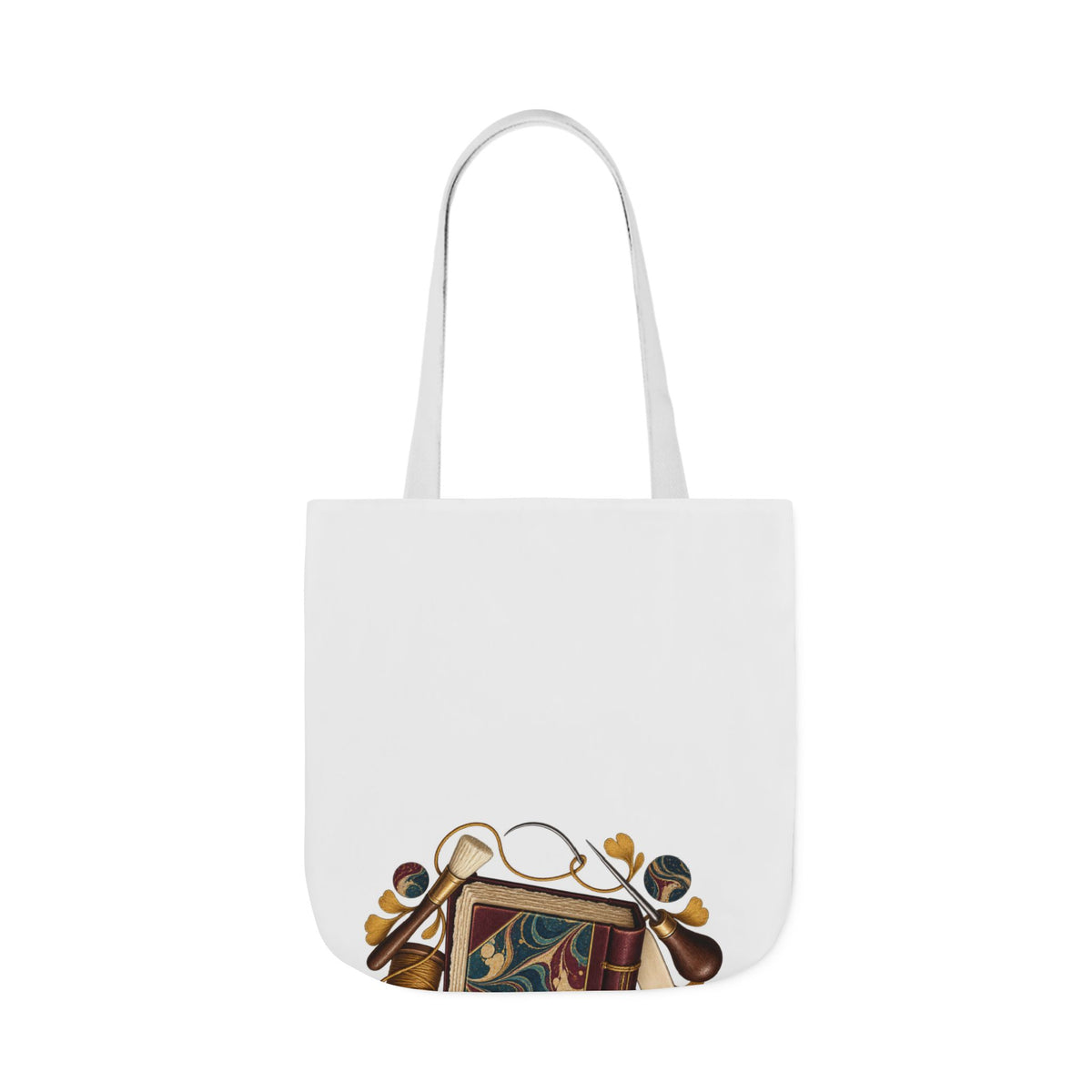 Traditional Marbled Bookbinding Workshop Tote Bag