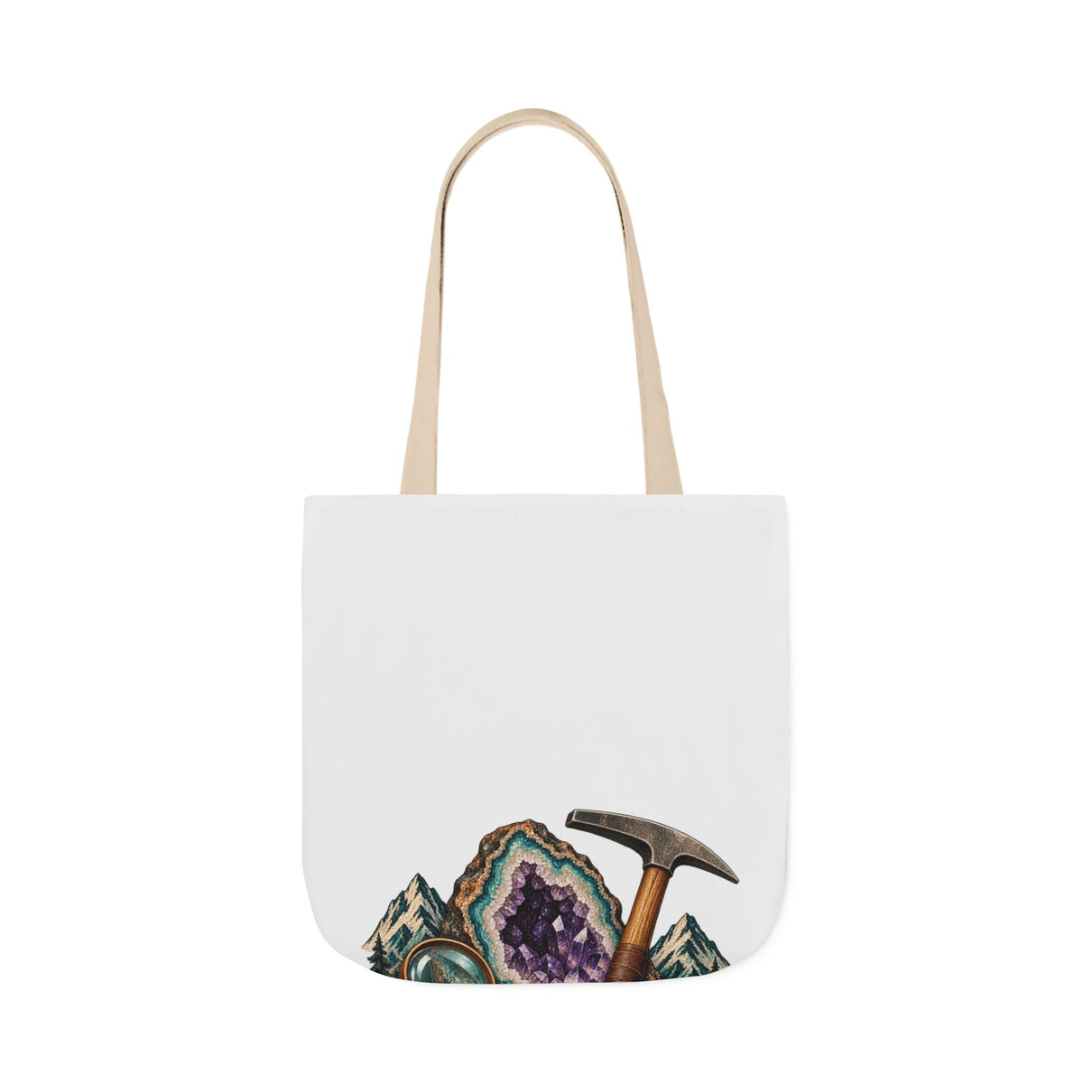 Vintage Geode and Rockhounding Field Kit Tote Bag
