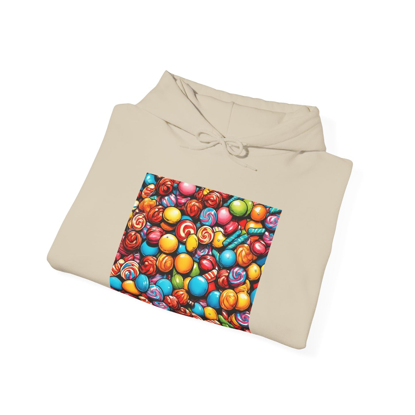 Colorful Candy Pattern Sweets Gift Art Hoodie