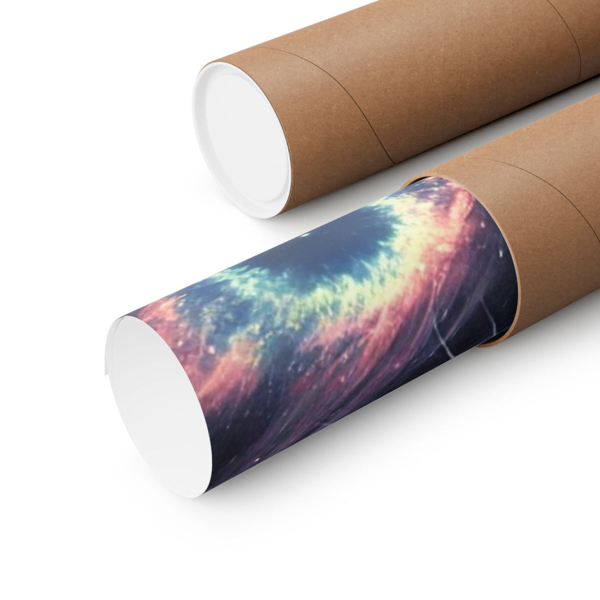 Cosmic Black Cat Galaxy Celestial Wall Art Poster