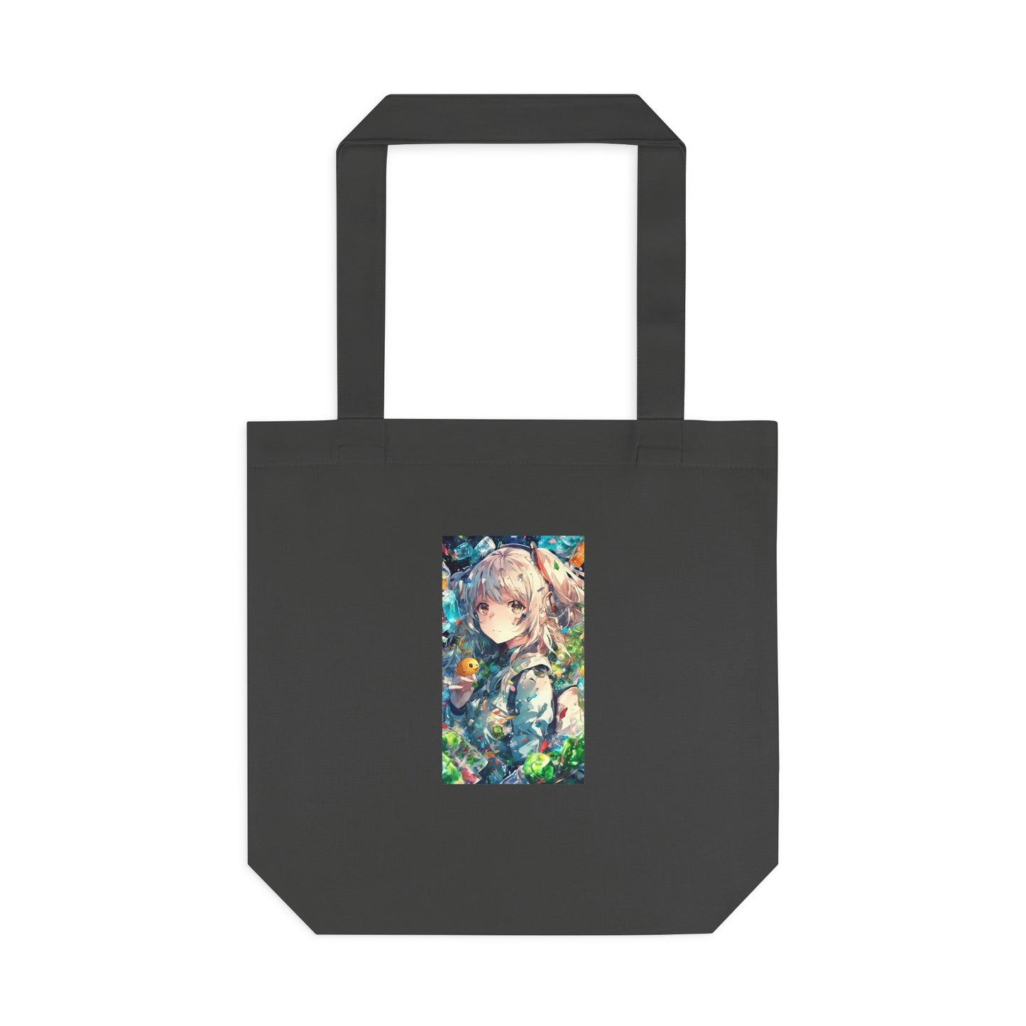 Crystal Bottle Anime Portrait Eco Style Tote Bag