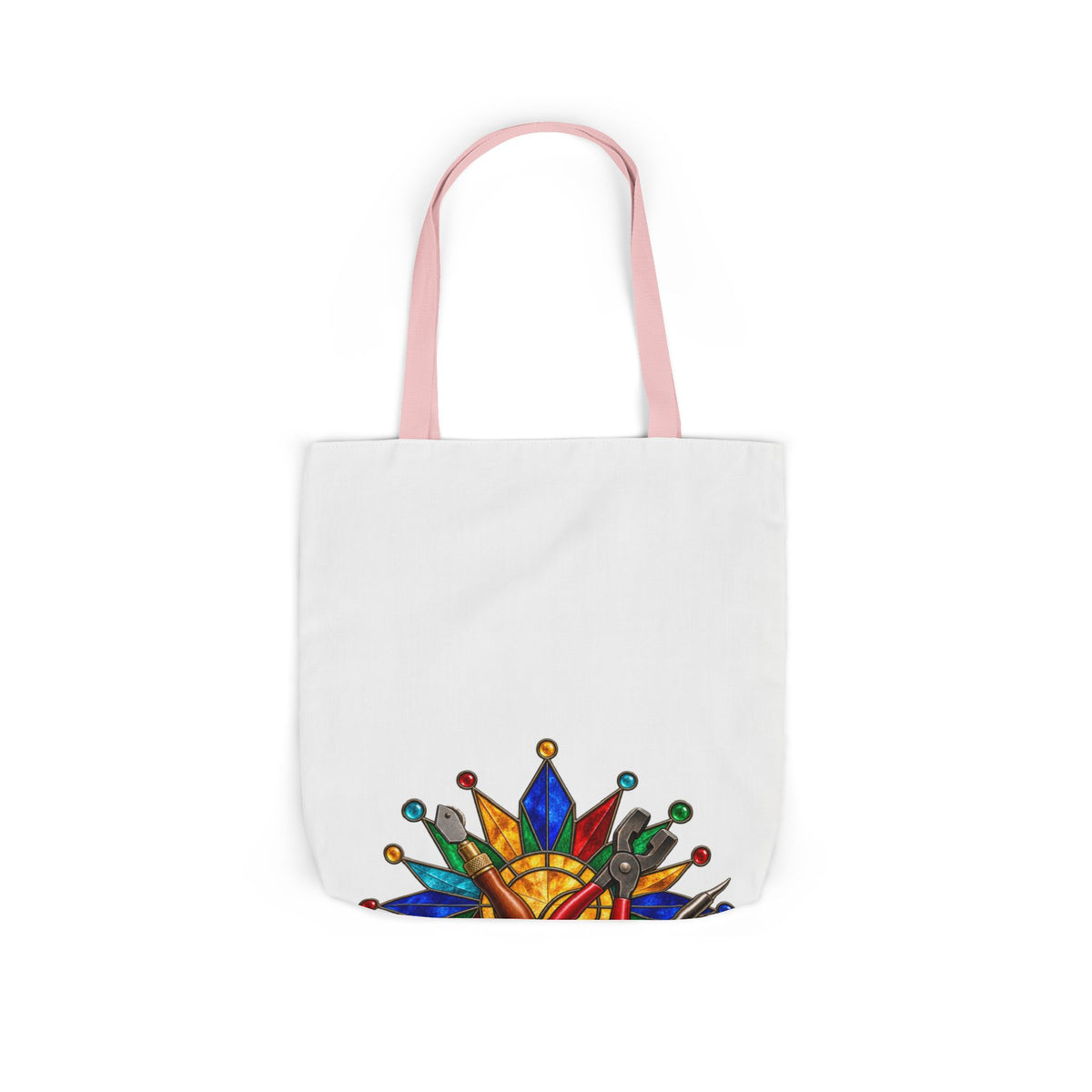 Stained Glass Workshop Tools Tote Bag