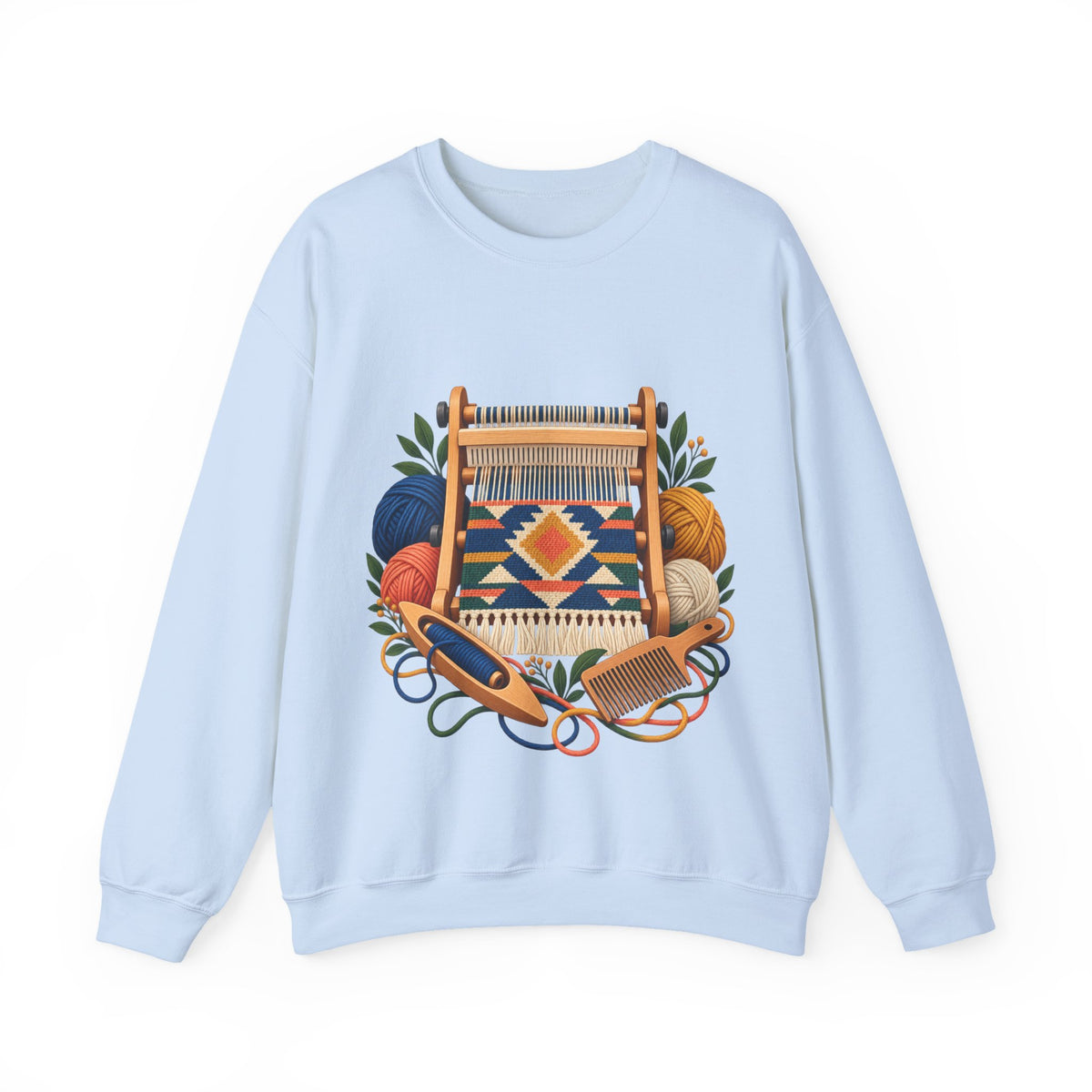 Geometric Hand Weaving Workshop Sweatshirt