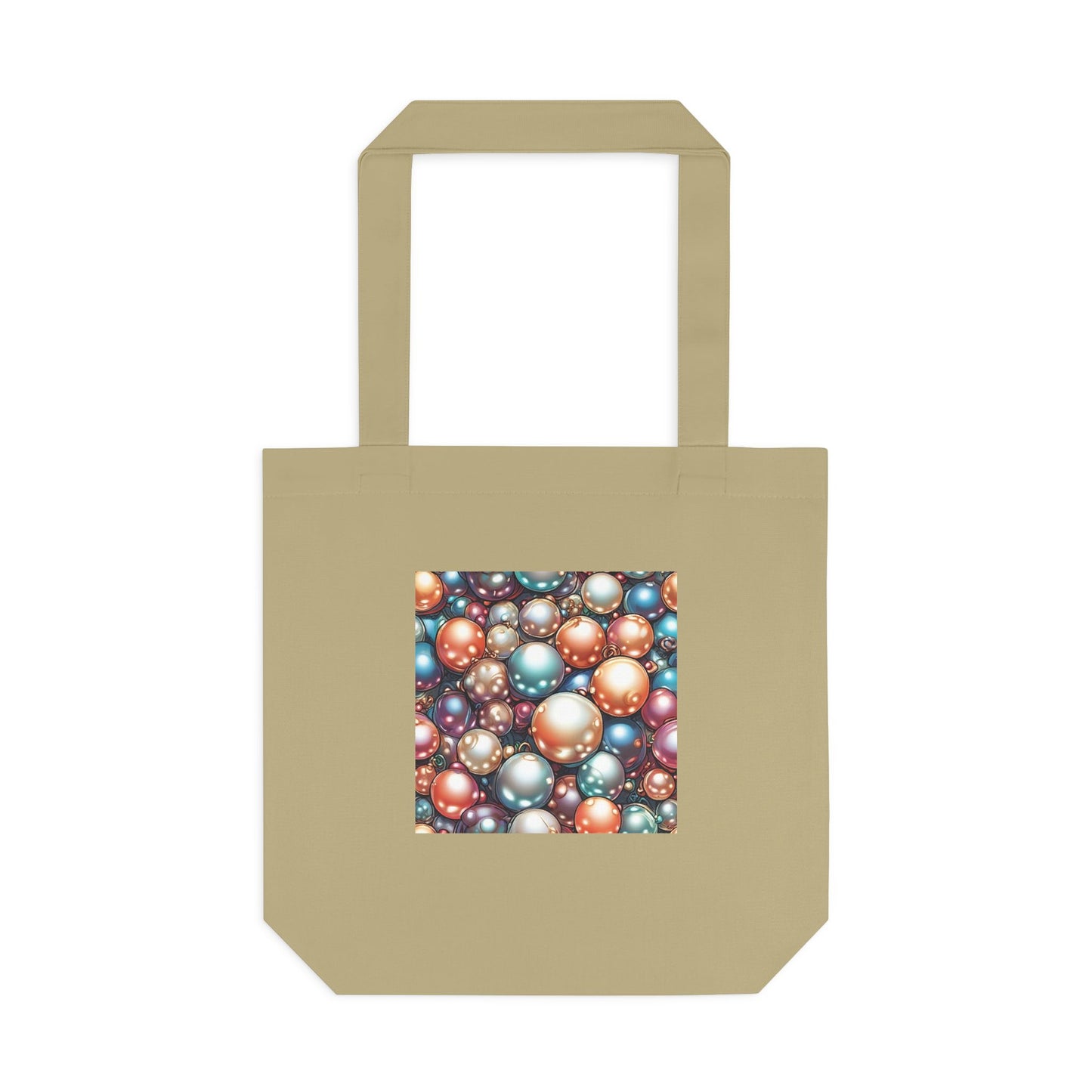 Glossy Orb Marble Abstract Gift Art Tote Bag