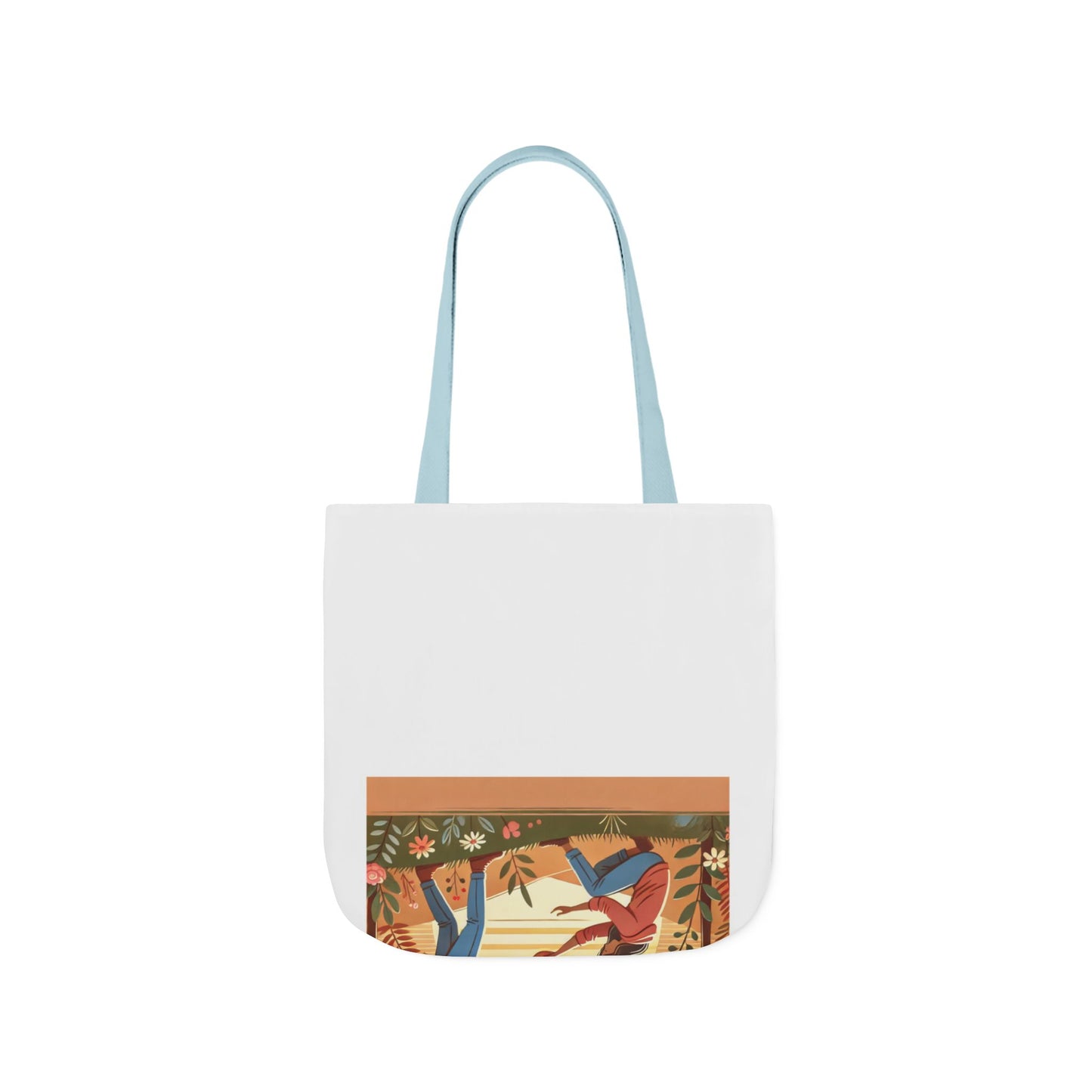 Helping Hands Sunset Garden Canvas Tote Bag