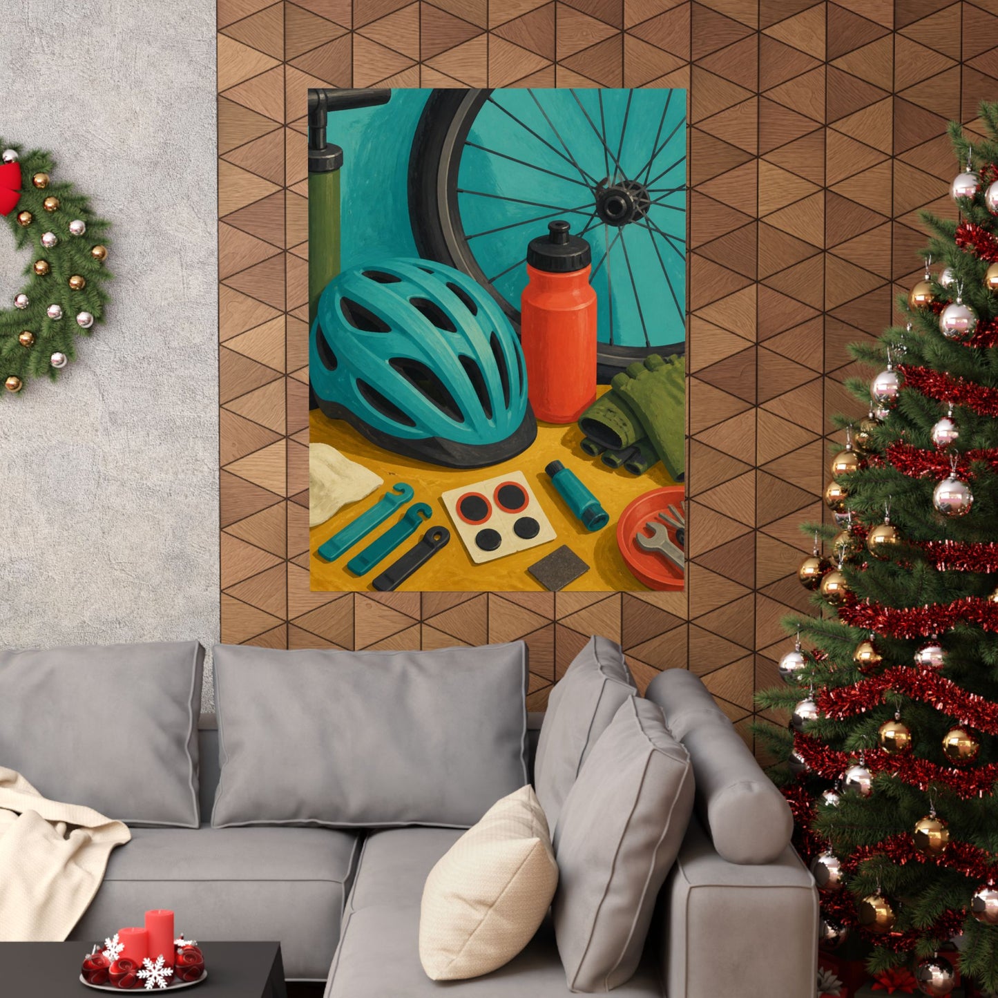 Everyday Bicycle Workshop Art Poster